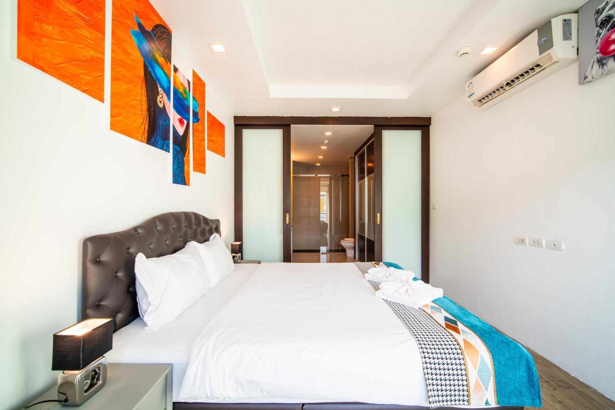 芭东精装两卧公寓 近马林夜市 芭东海滩 Apartment *