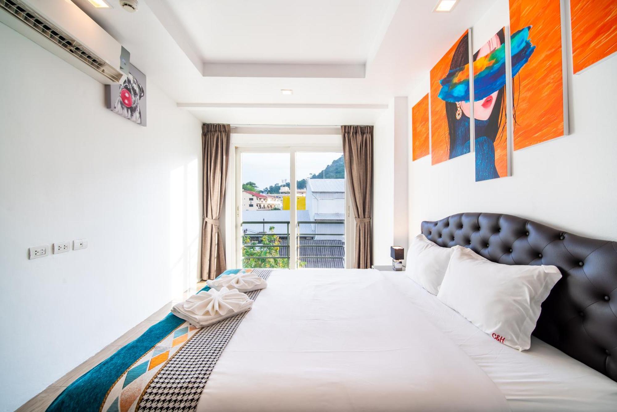 Apartment 芭东精装两卧公寓 近马林夜市 芭东海滩