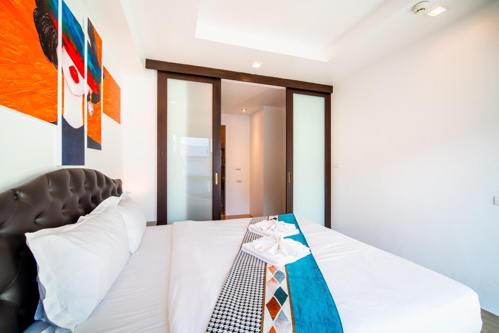 芭东精装两卧公寓 近马林夜市 芭东海滩 Apartment Patong