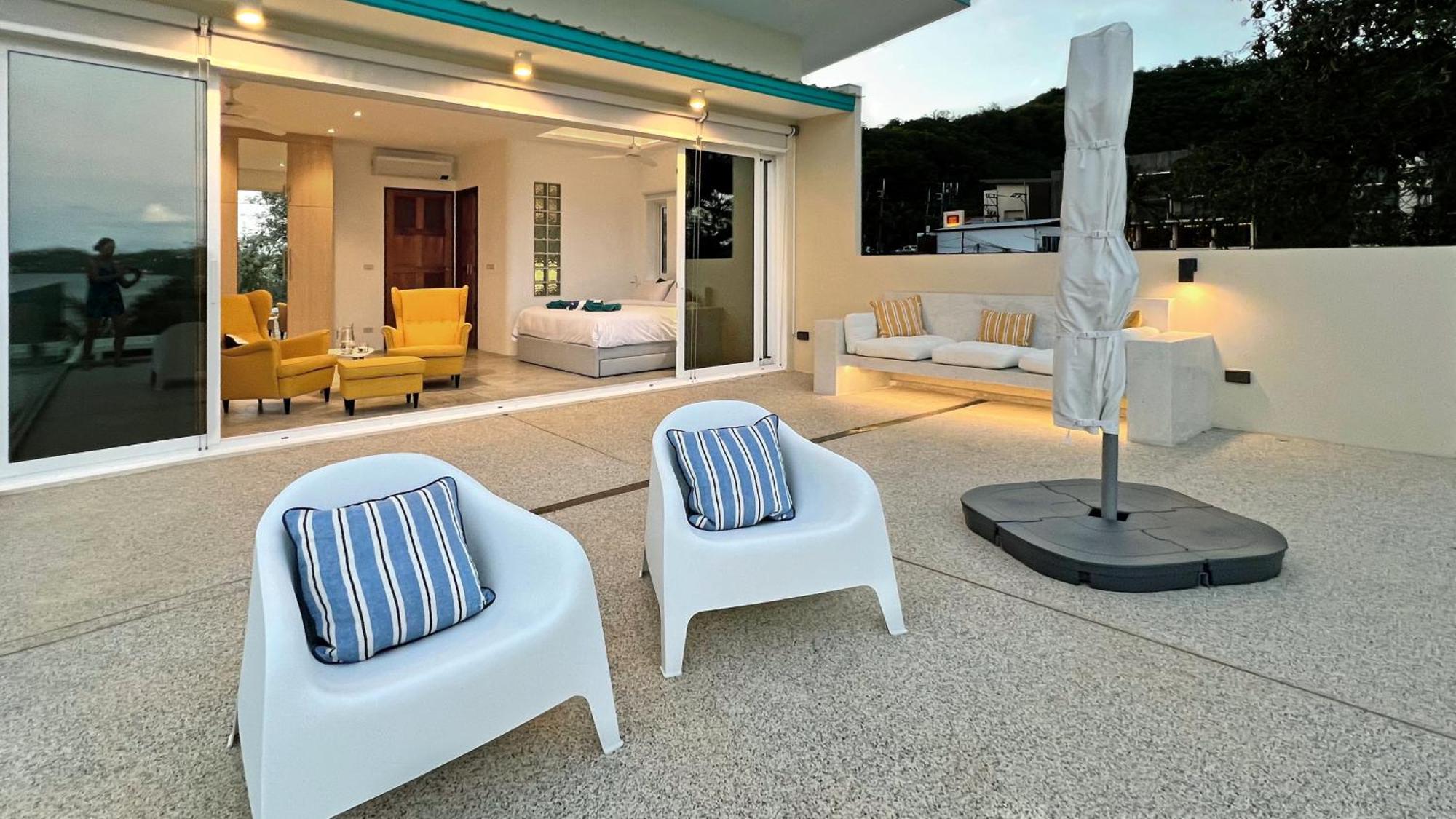At The Spacious 2-level Design For 2-5, Ao Yon Phuket Apartment *