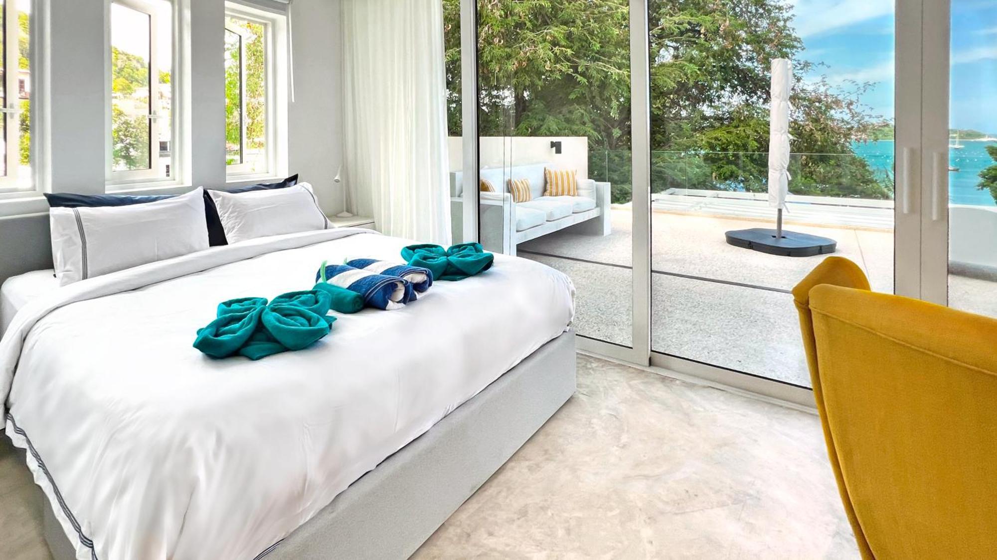 At The Spacious 2-level Design For 2-5, Ao Yon Phuket Apartment *