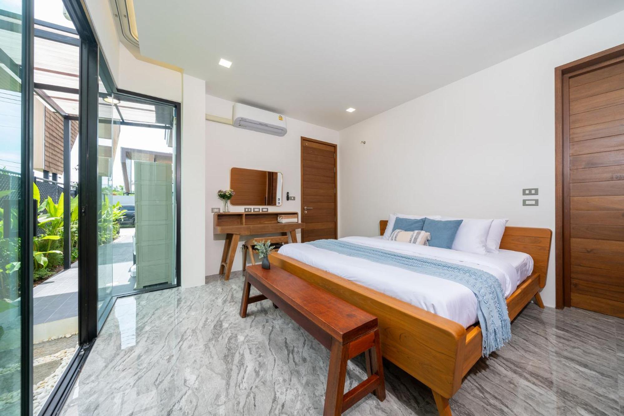 Villa Stylish Pool In Chalong-phuket-2 Bedroom *