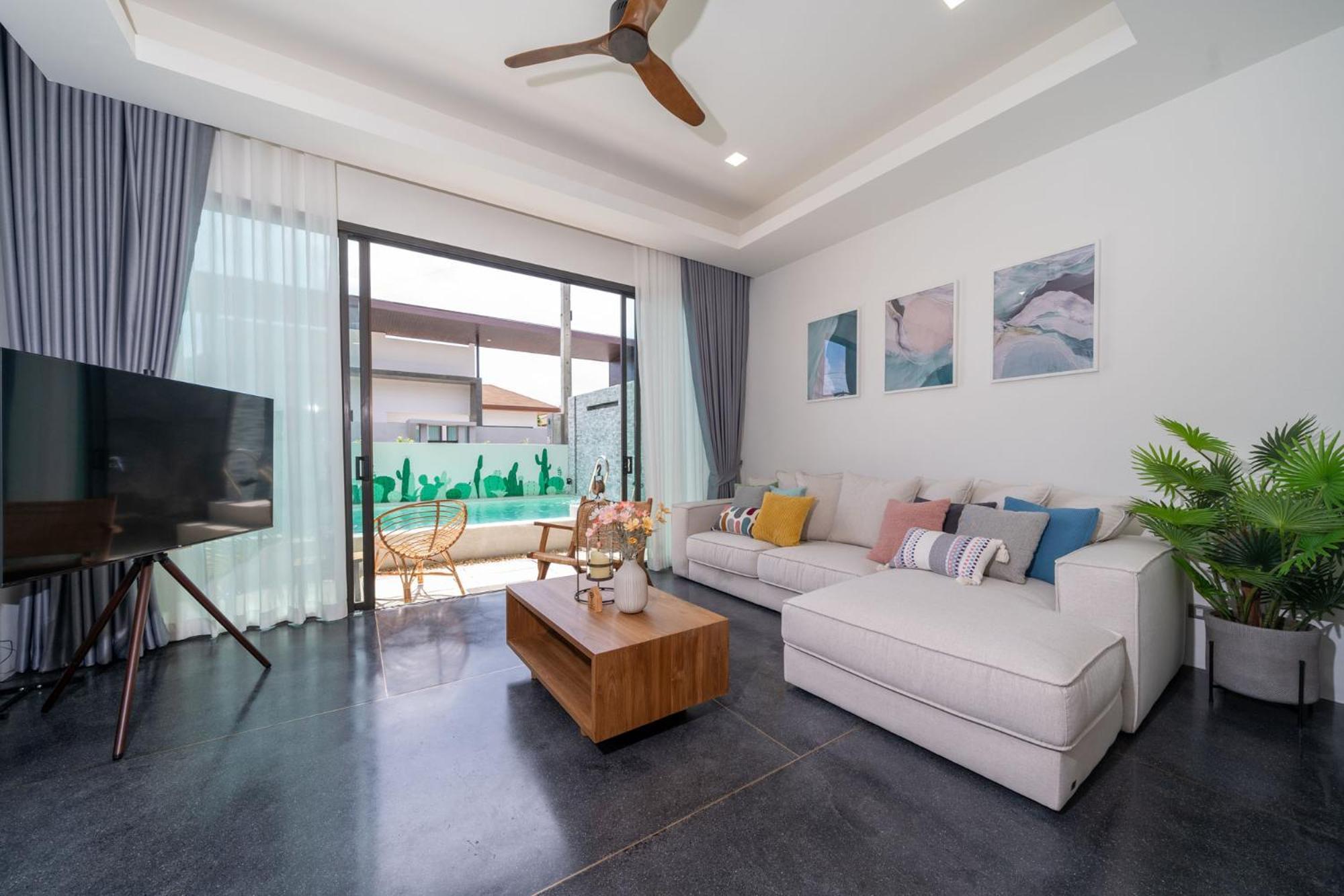 Stylish Pool In Chalong-phuket-2 Bedroom Villa