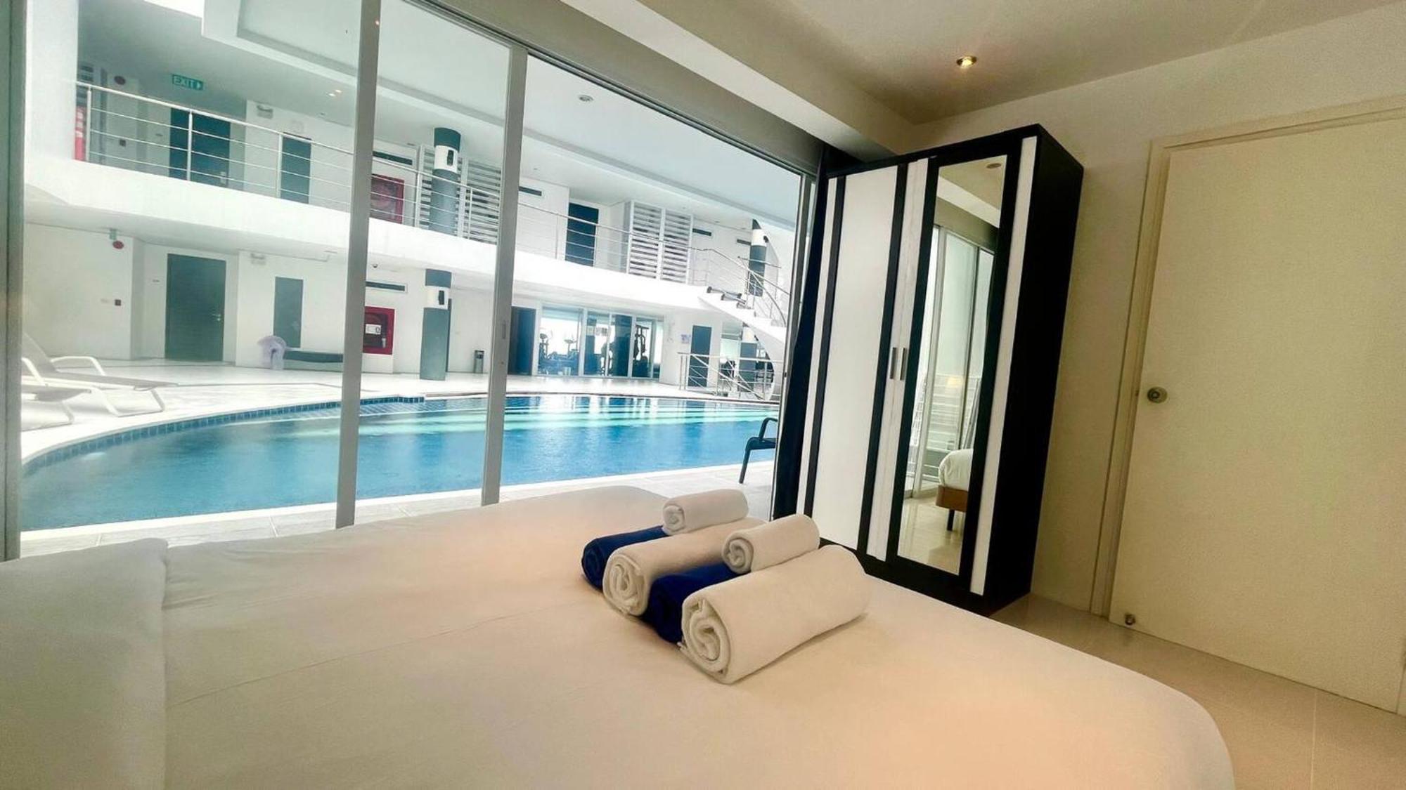 B14 Pool Access Partial Seaview 2brs 1 Bath Karon Apartment Ban Karon