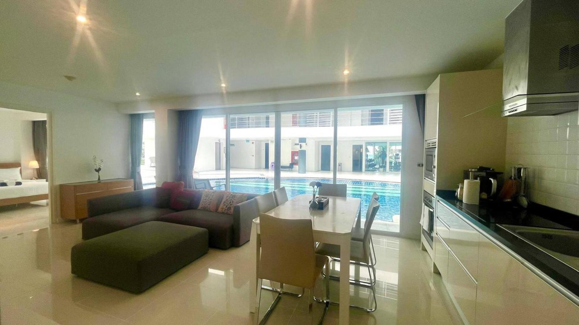 B14 Pool Access Partial Seaview 2brs 1 Bath Karon Apartment Ban Karon