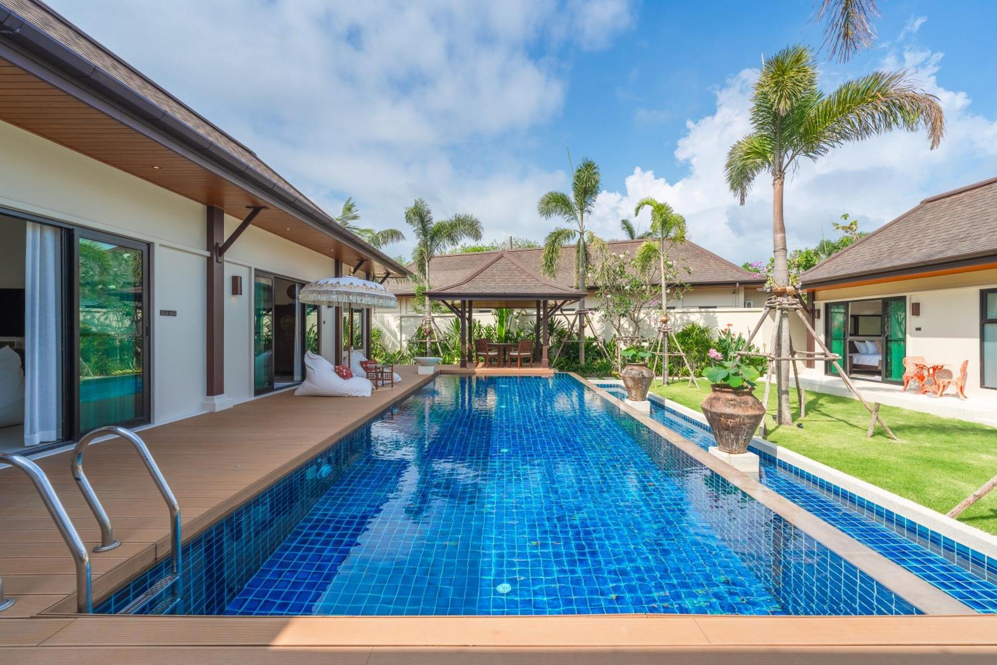 4br Luxury Pool With Tropical Garden Nearby Bangtao And Layan * Thalang