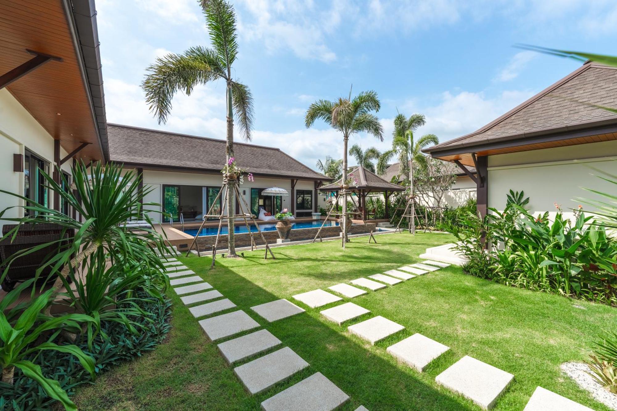 4br Luxury Pool With Tropical Garden Nearby Bangtao And Layan * Thalang