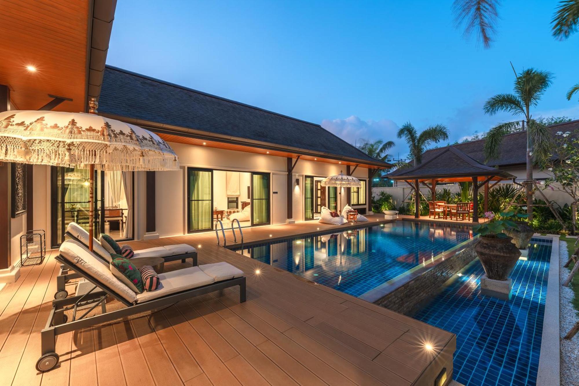 4br Luxury Pool With Tropical Garden Nearby Bangtao And Layan Villa