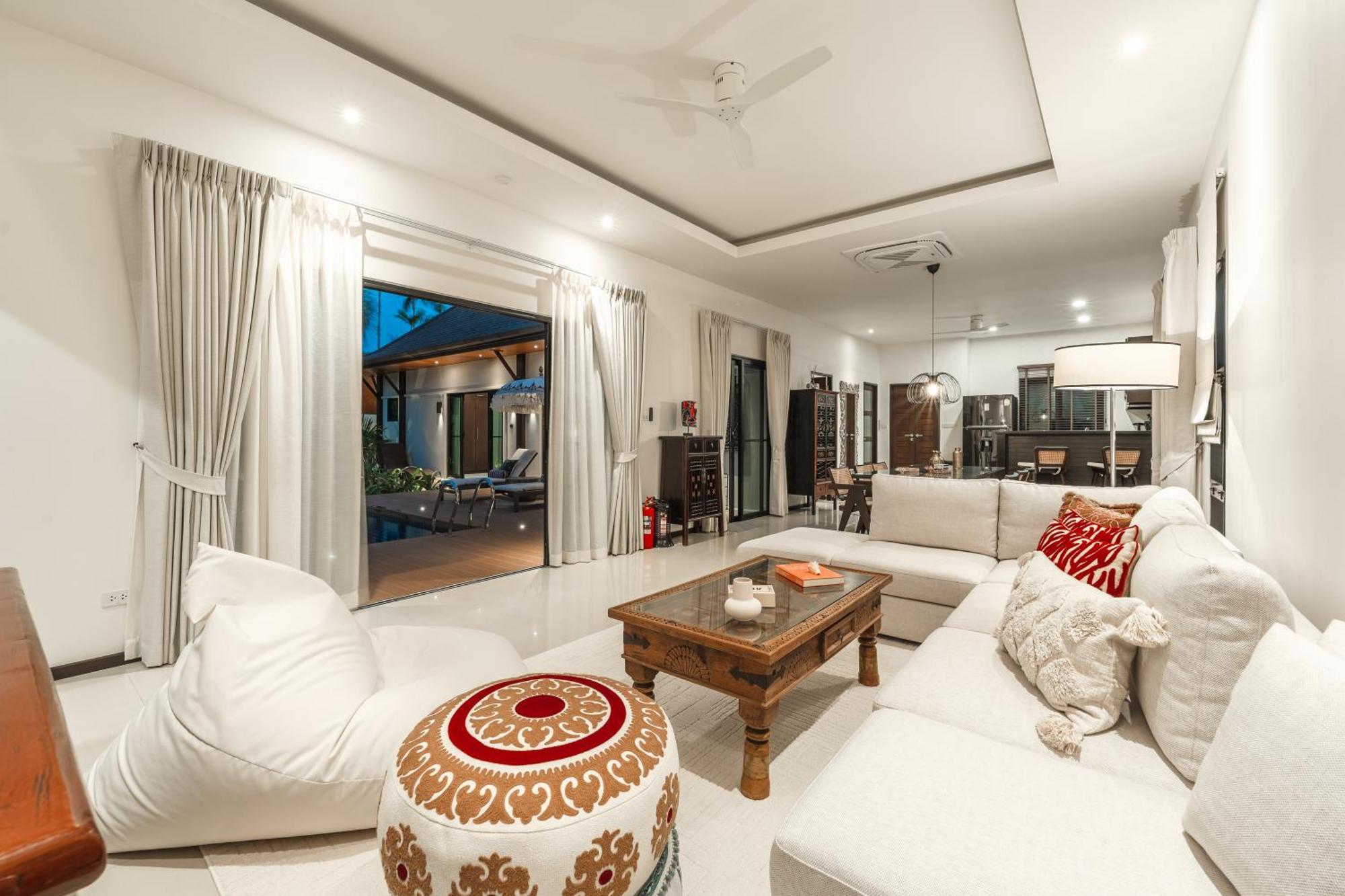 Villa 4br Luxury Pool With Tropical Garden Nearby Bangtao And Layan