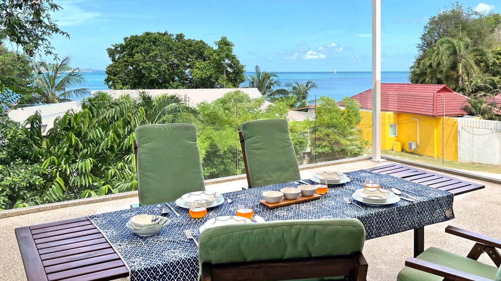 At The Spacious 2-level Design For 2-5, Ao Yon Phuket Apartment Ban Ao Makham