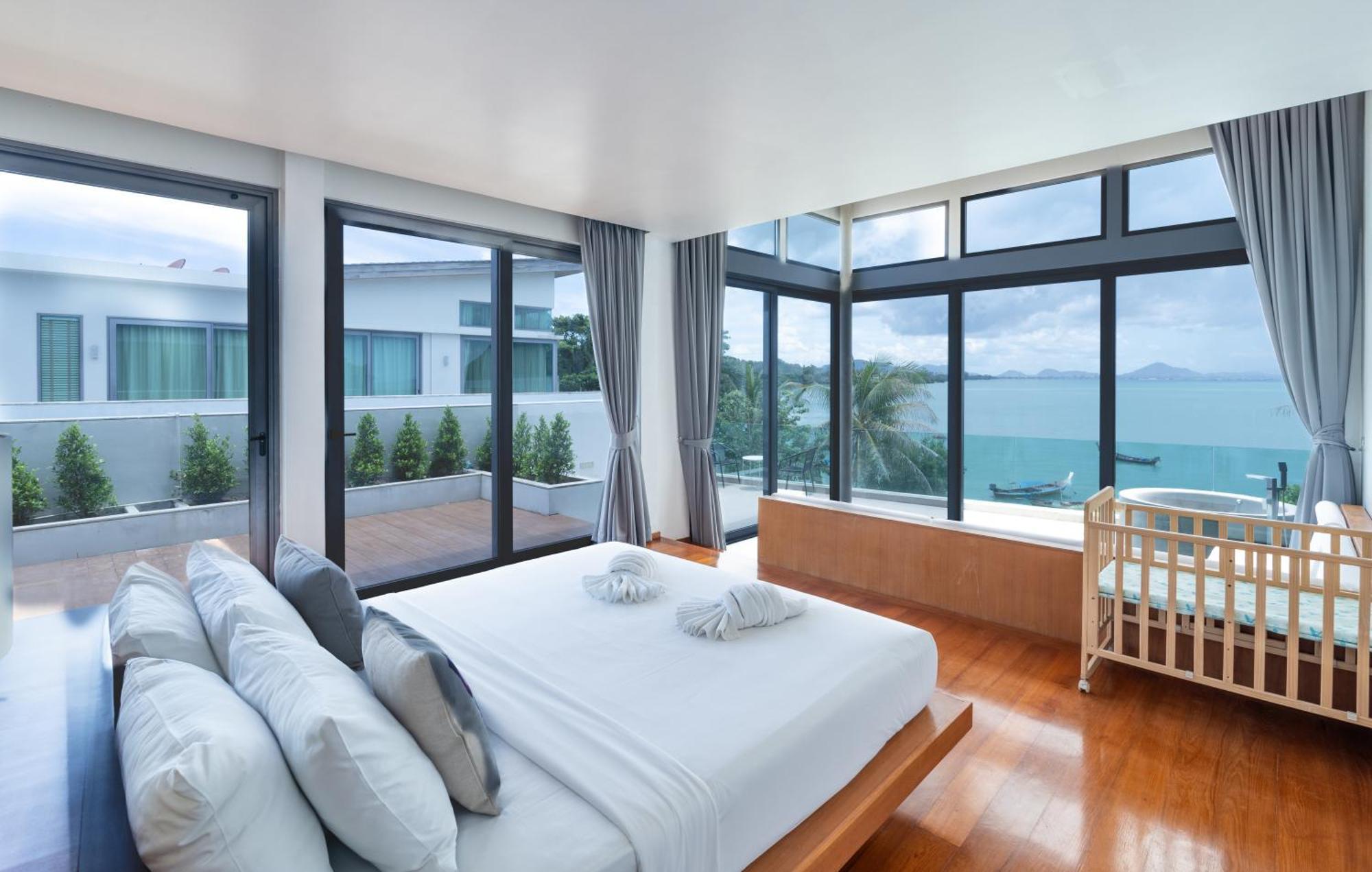 Villa Eva8三卧海景泳池别墅临海别墅 *