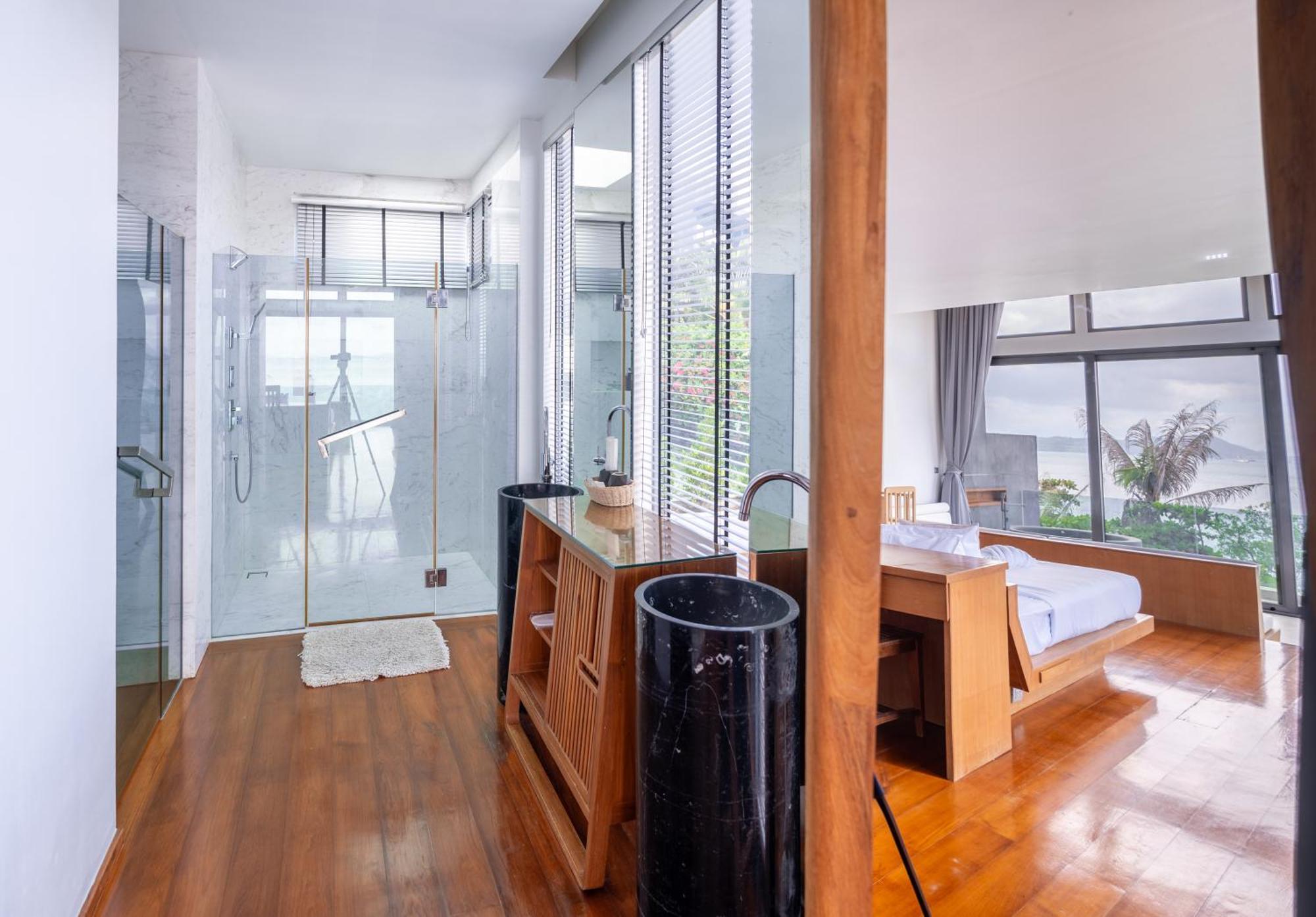 Villa Eva8三卧海景泳池别墅临海别墅