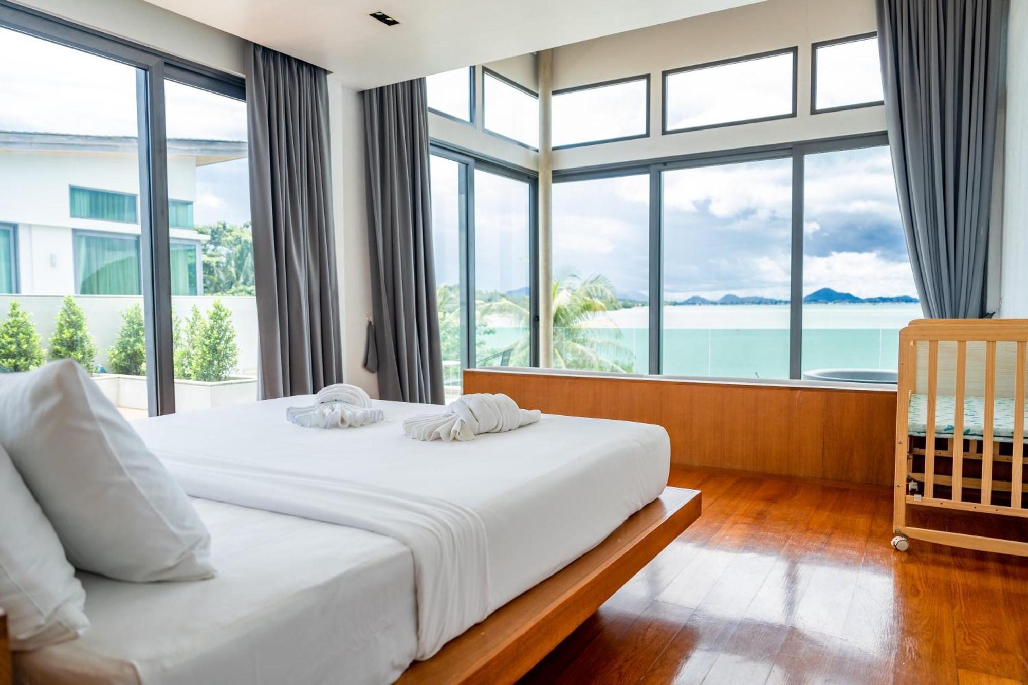 Villa Eva8三卧海景泳池别墅临海别墅 Rawai