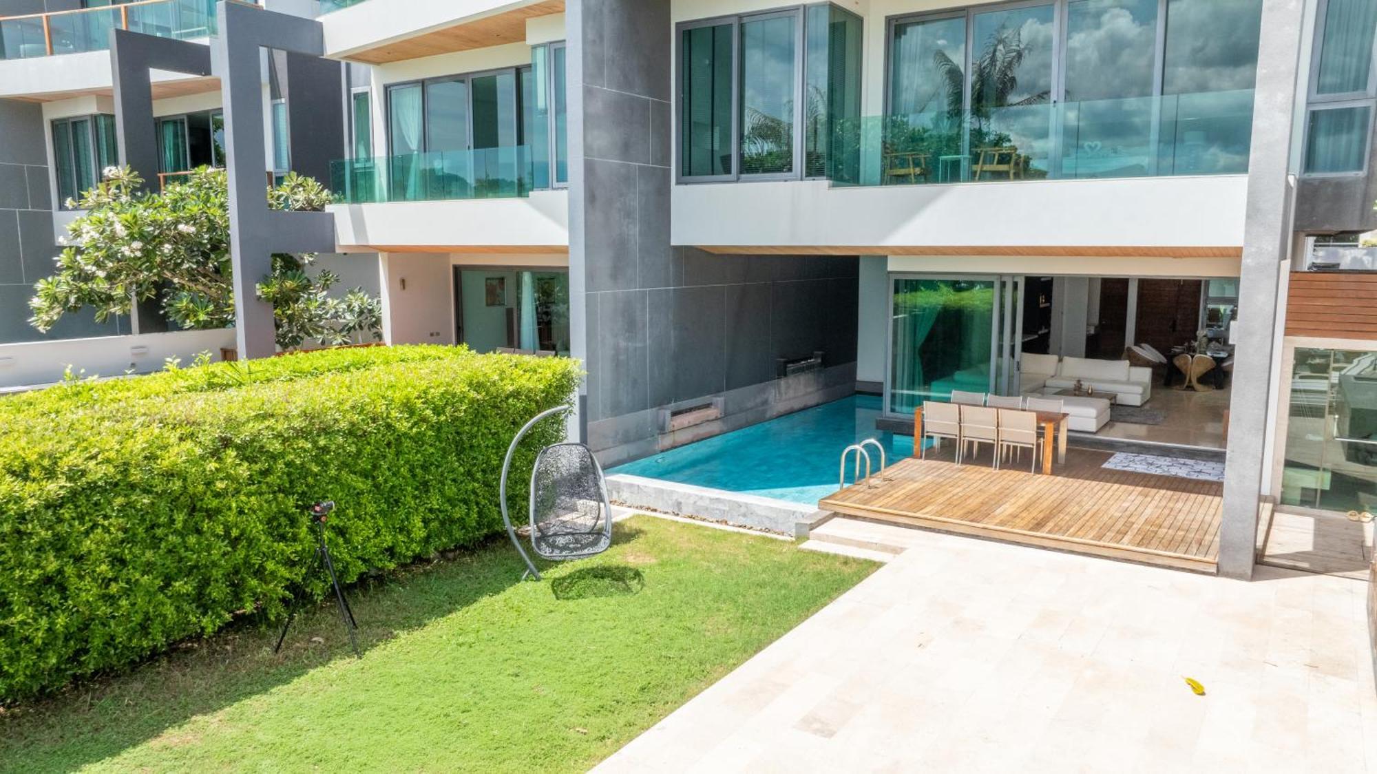 Eva8三卧海景泳池别墅临海别墅 Villa Rawai