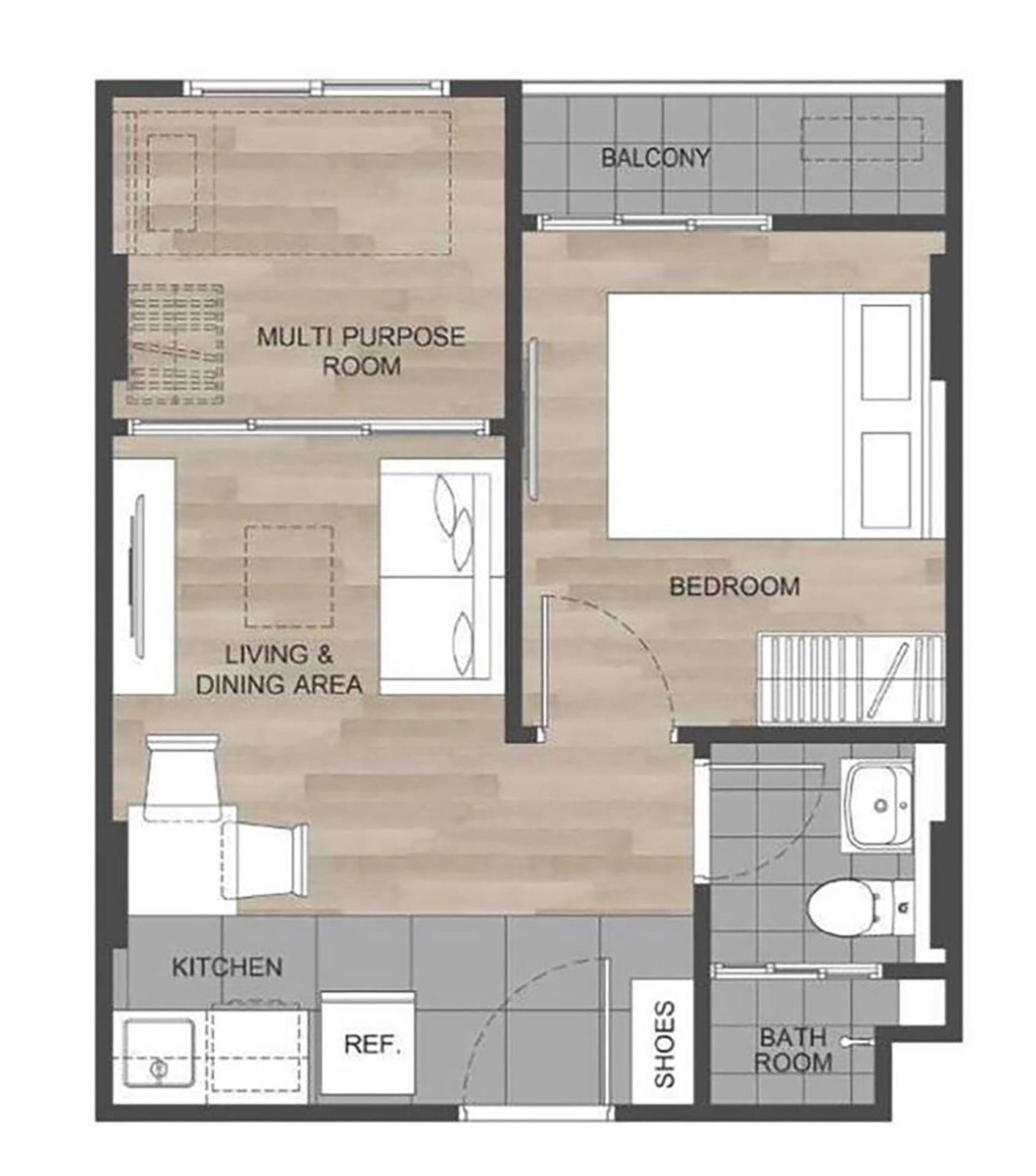 Apartment Dcondo Reef Modern 1&2 Bedrooms