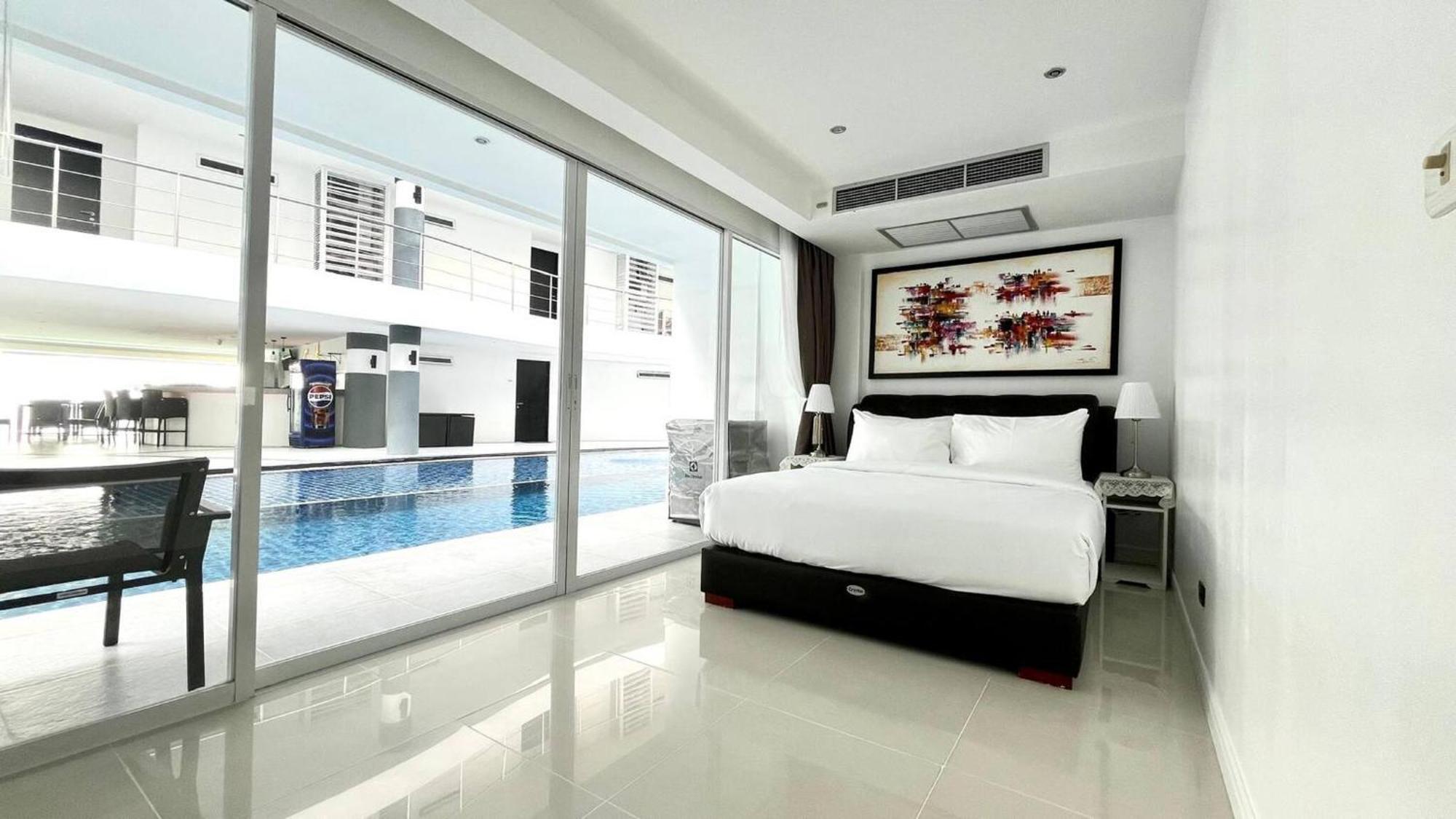 B12a Pool Access Partial Seaview 2brs 1bath Karon Apartment Ban Karon