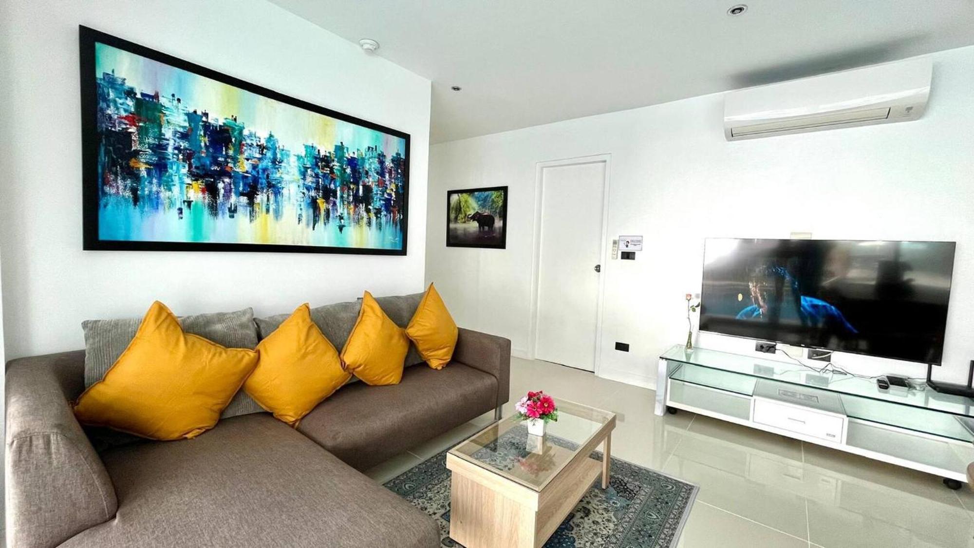 B12a Pool Access Partial Seaview 2brs 1bath Karon * Ban Karon