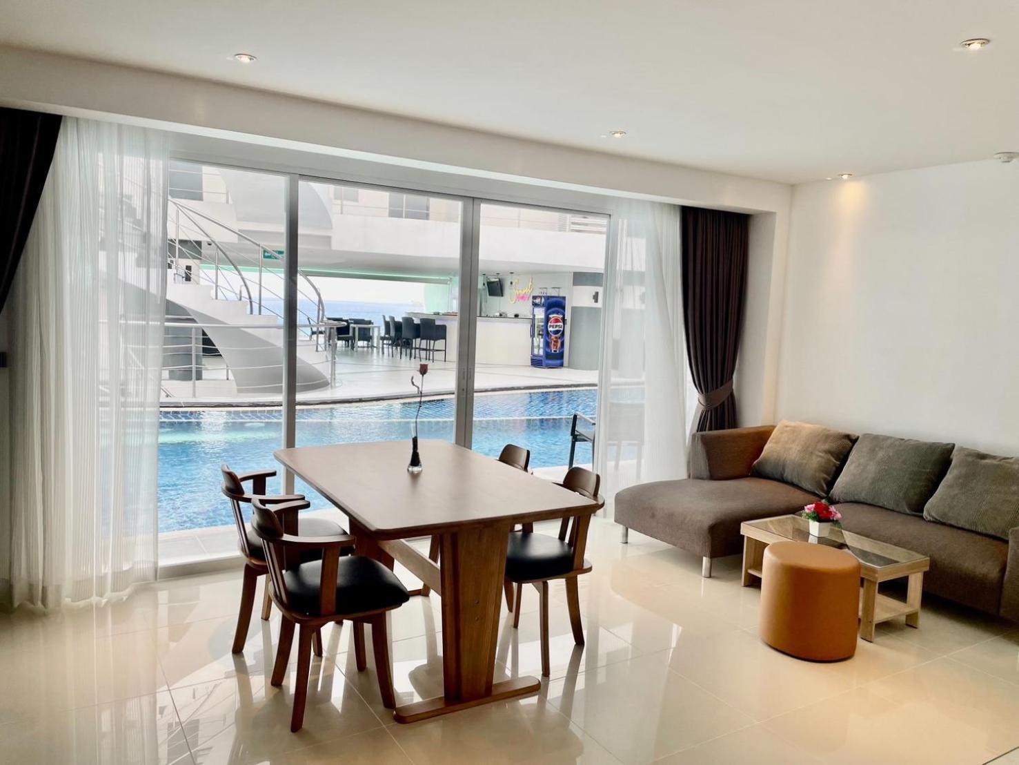 B12a Pool Access Partial Seaview 2brs 1bath Karon Apartment Ban Karon