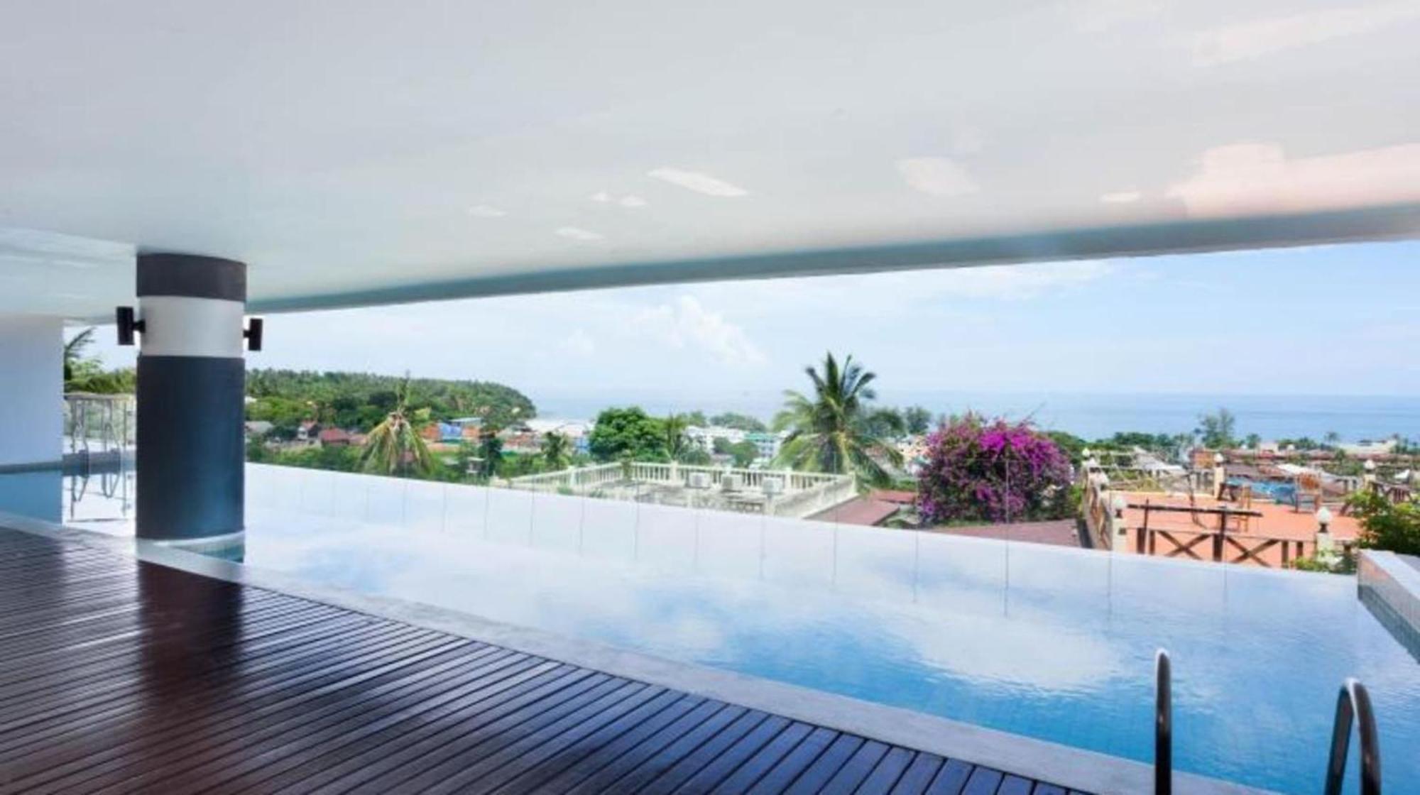 B12a Pool Access Partial Seaview 2brs 1bath Karon Ban Karon
