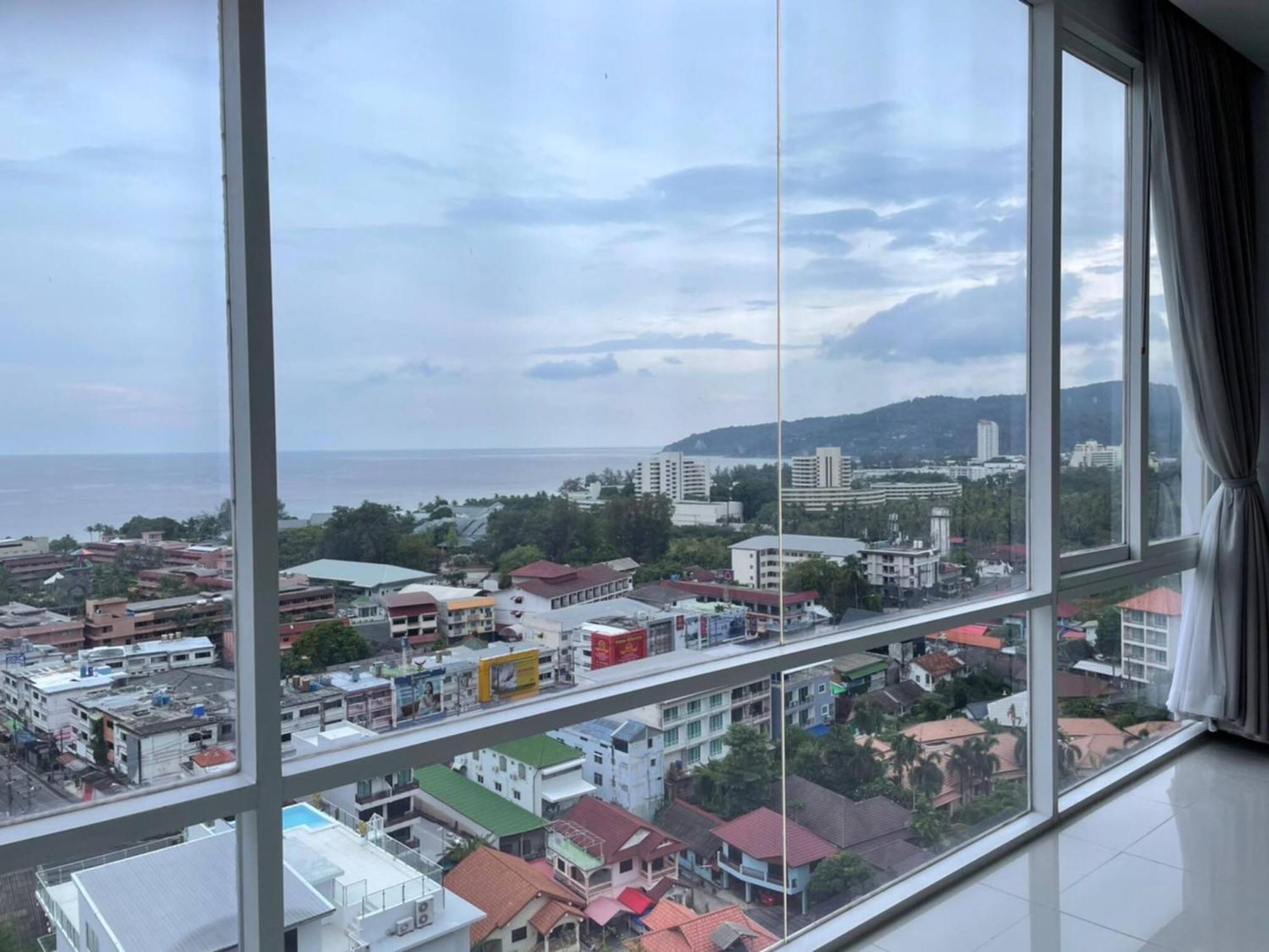 B12a Pool Access Partial Seaview 2brs 1bath Karon Apartment Ban Karon