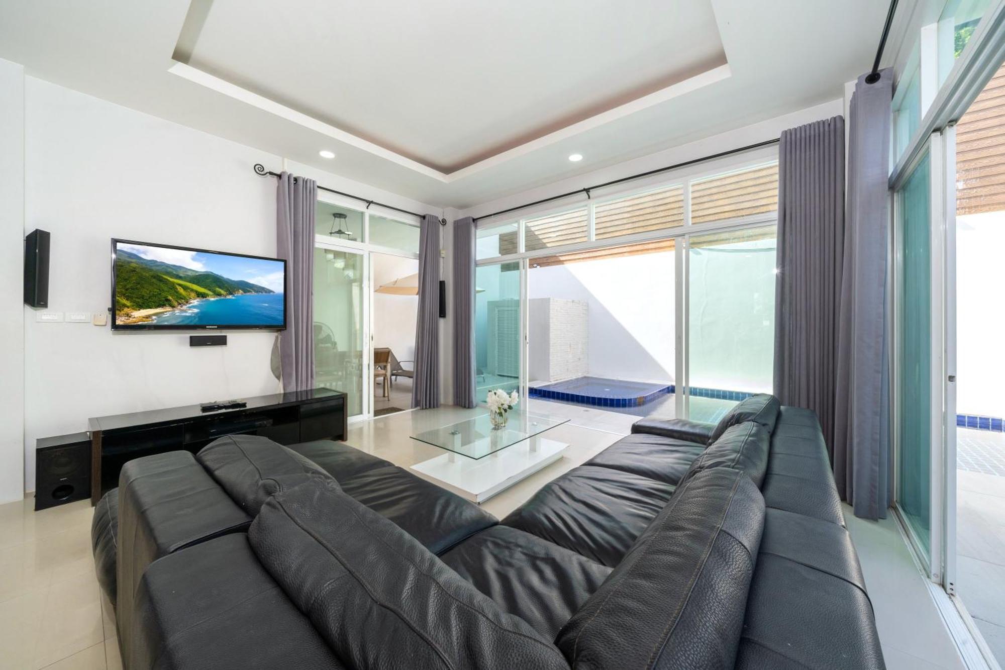 Apartamento Elegant 3br Private Pool Sara Near Naiharn *
