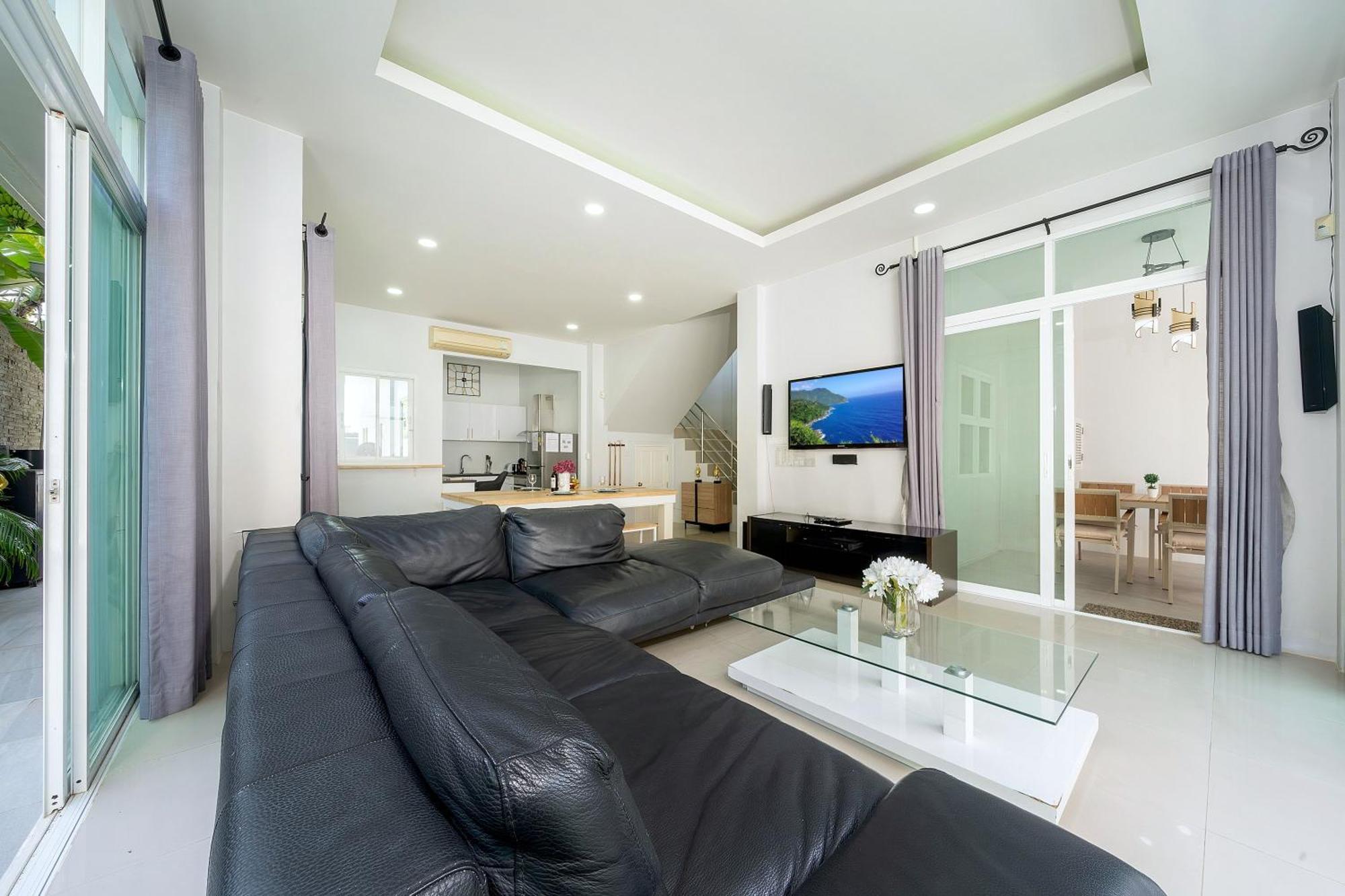 Apartamento Elegant 3br Private Pool Sara Near Naiharn
