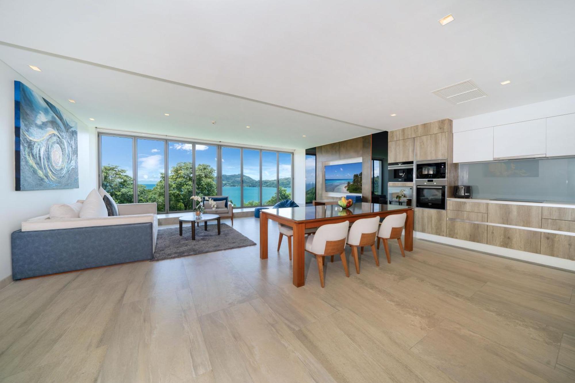 Ocean Bliss - Bluepoint 3br 812 With Terrace And Awe-inspiring Views Of Bay Apartment Patong