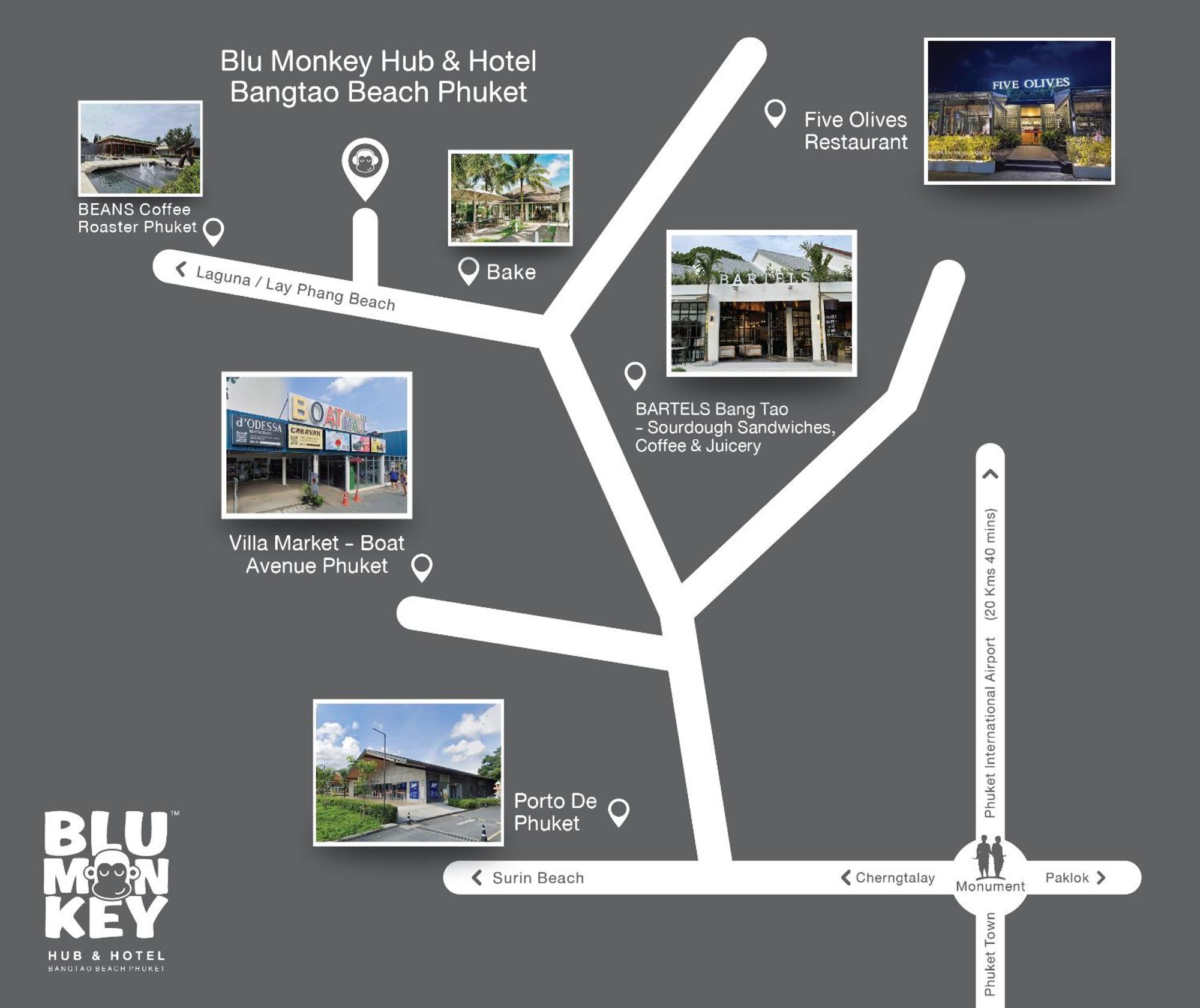 Blu Monkey Hub And Laguna, Bangtao Phuket