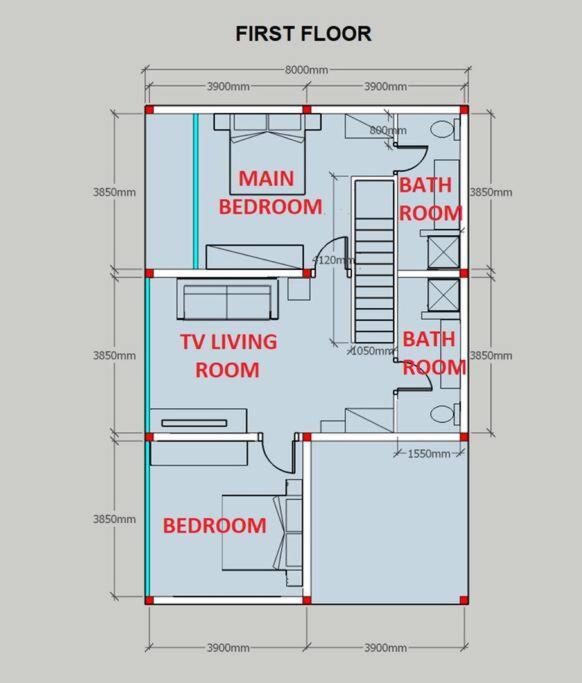 Villa Modern Pool 3 Bedrooms