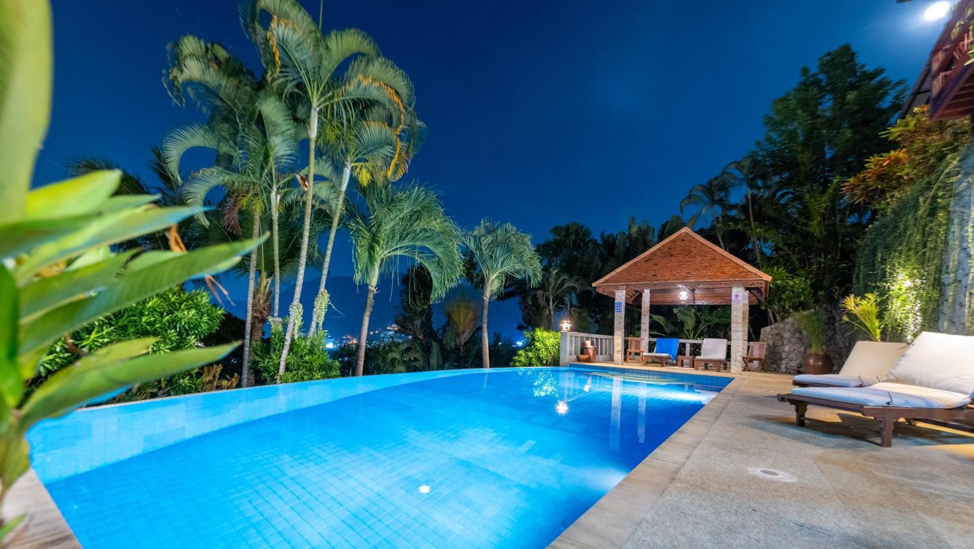 Villa Baiyok Seaview And Edge Pool Patong