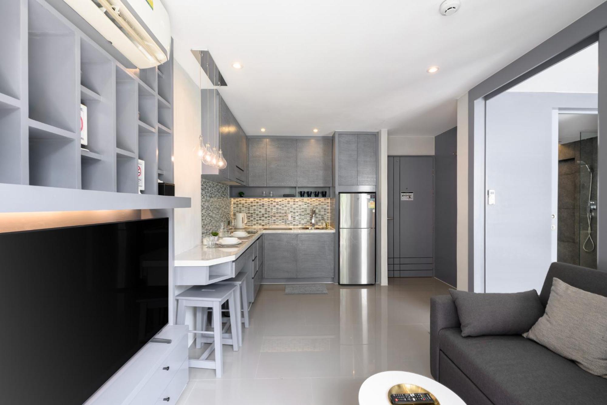 Sabay N303 With Scenic Pool View Surrounded By Palm Trees In Citygate Kamala * Phuket