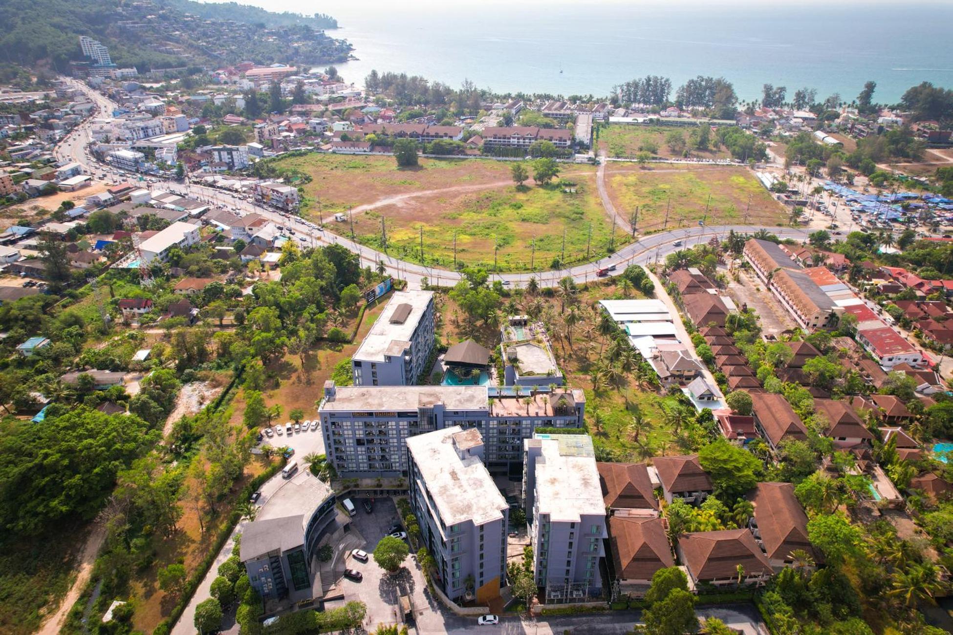 Sabay N303 With Scenic Pool View Surrounded By Palm Trees In Citygate Kamala Apartment Phuket