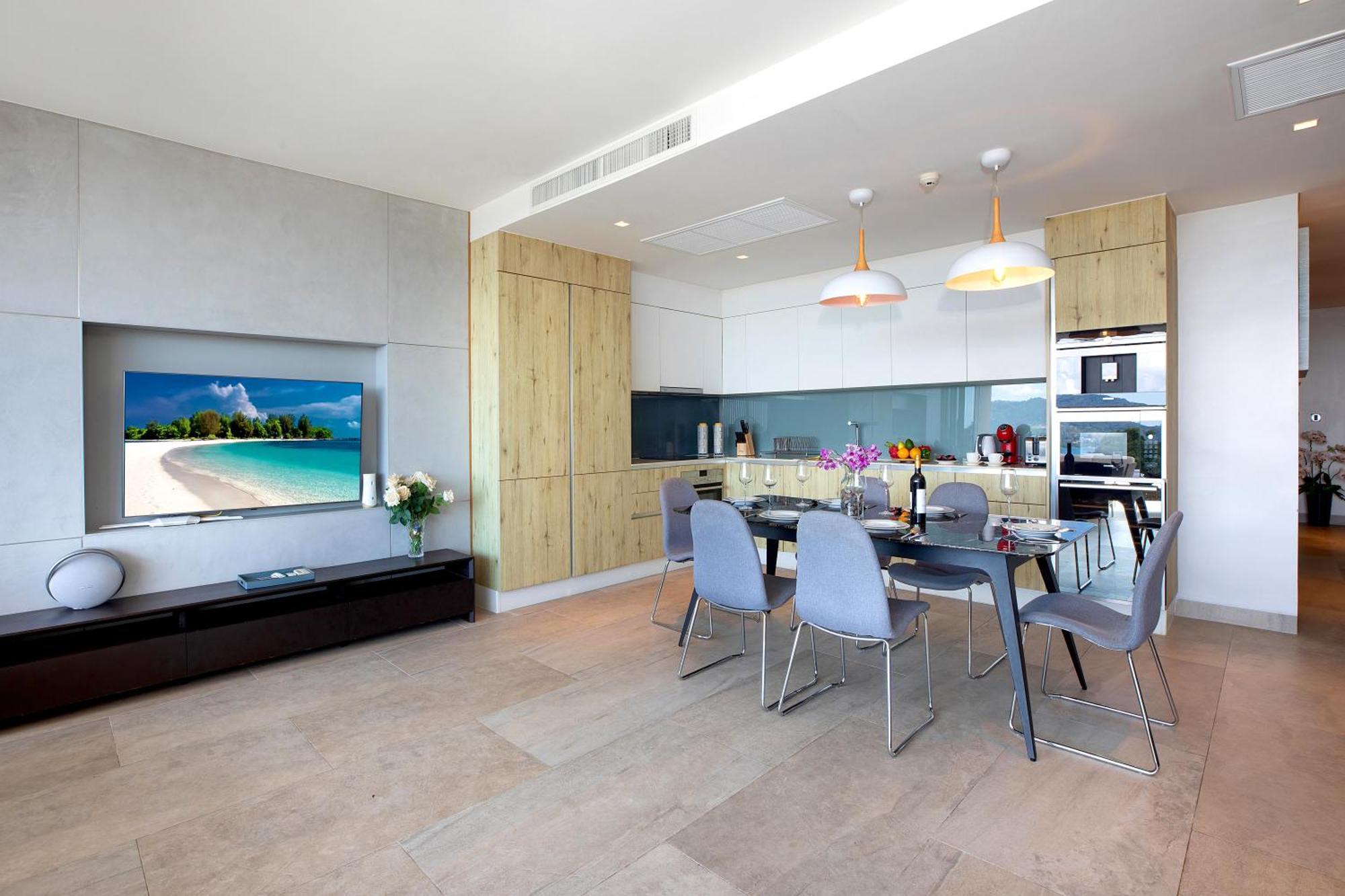 Apartment Sea View 2br Duplex In The Bluepoint 88 Near And Paradise *