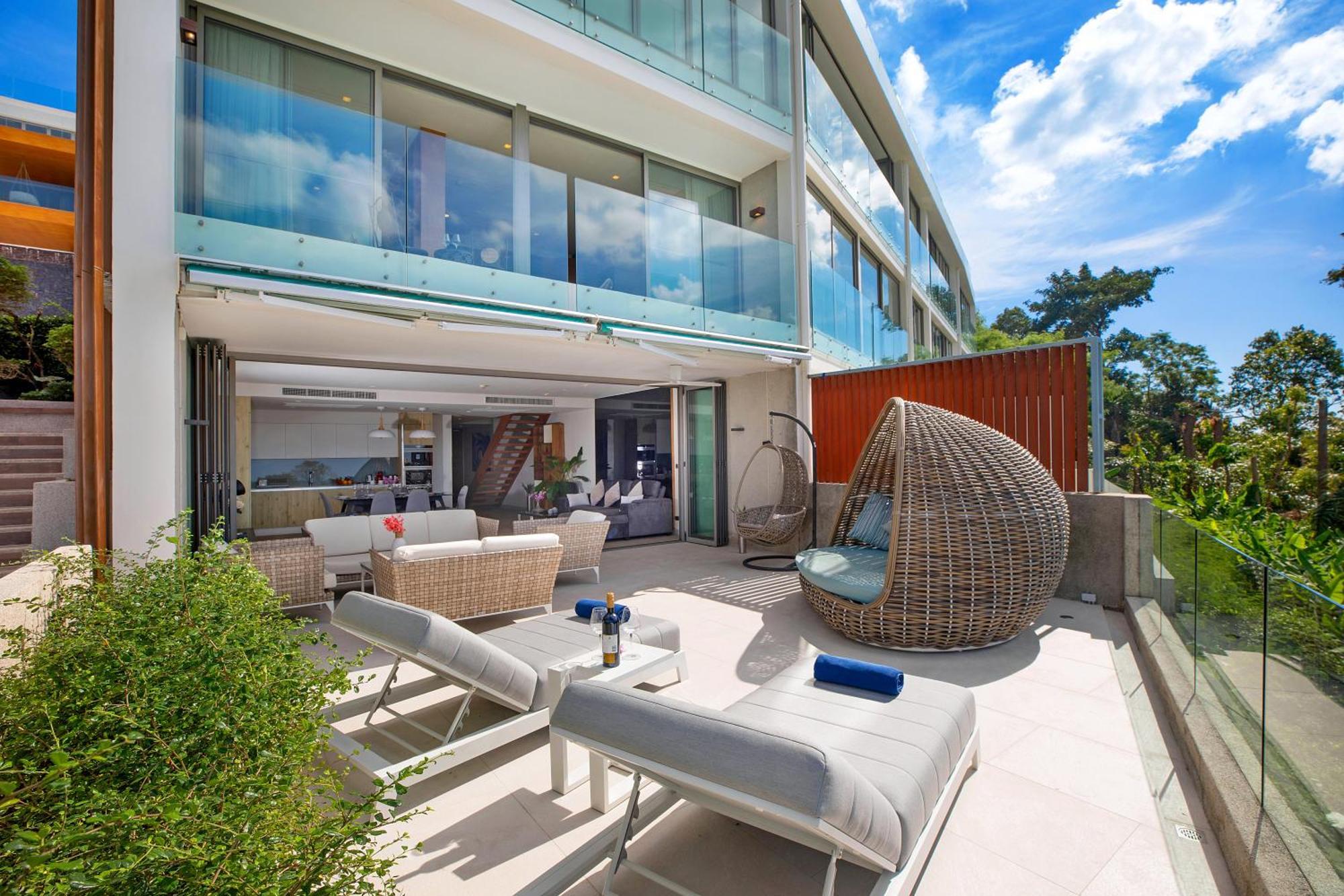 Sea View 2br Duplex In The Bluepoint 88 Near And Paradise *