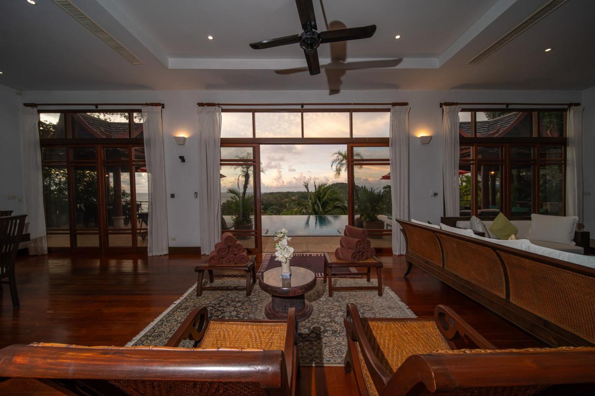 Surin Luxurious 6br Private Swimming Pool Stunning Sunset Villa Phuket