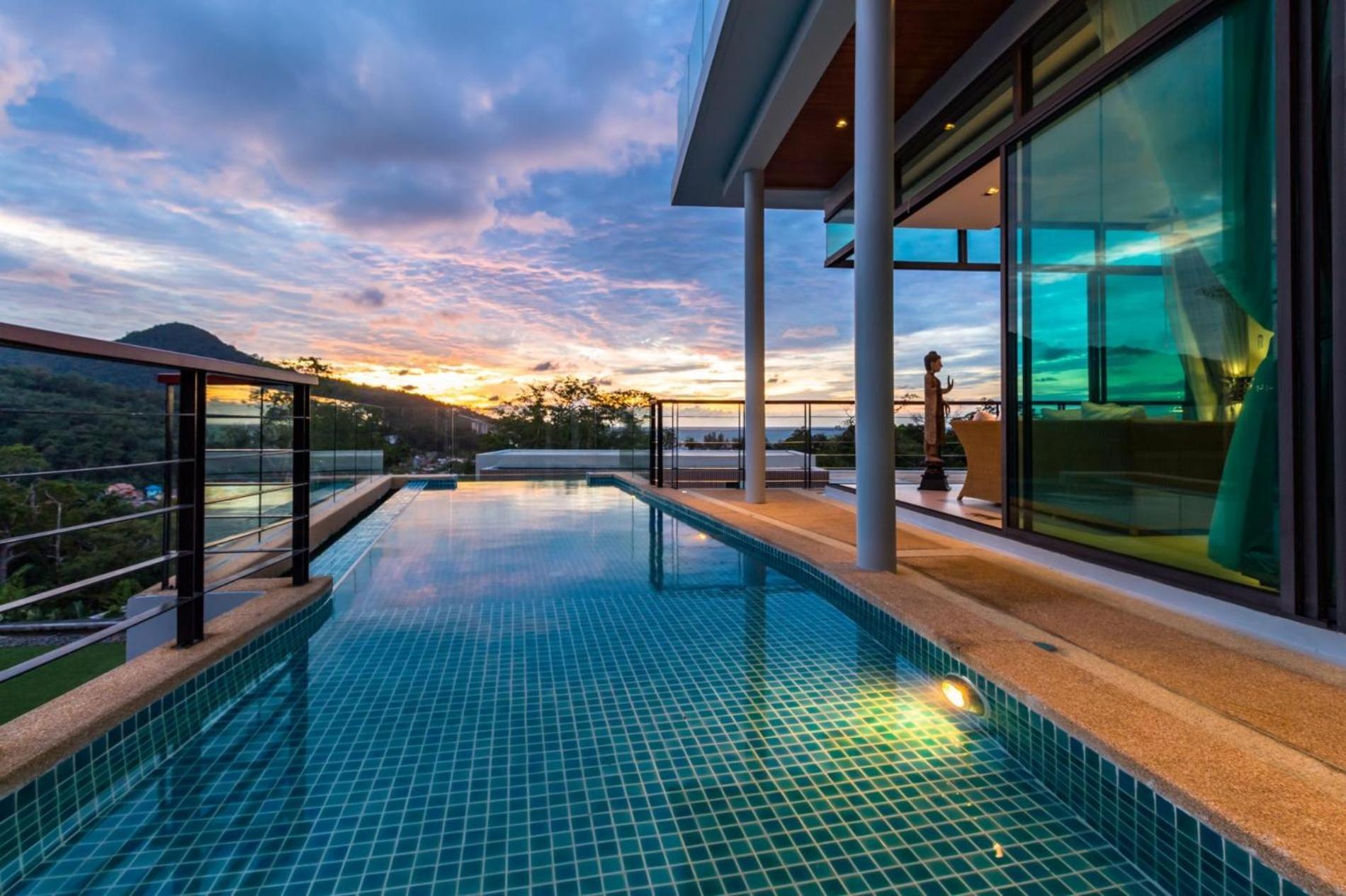 Sea View -private Pool, Jacuzzi, Maid Villa Kamala Beach