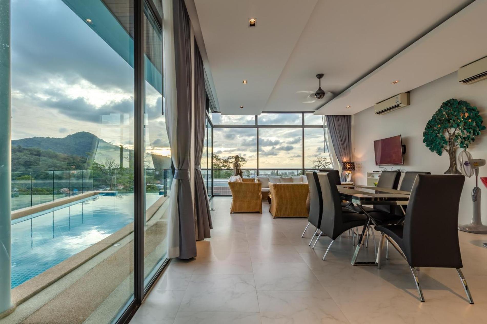 Sea View -private Pool, Jacuzzi, Maid Villa