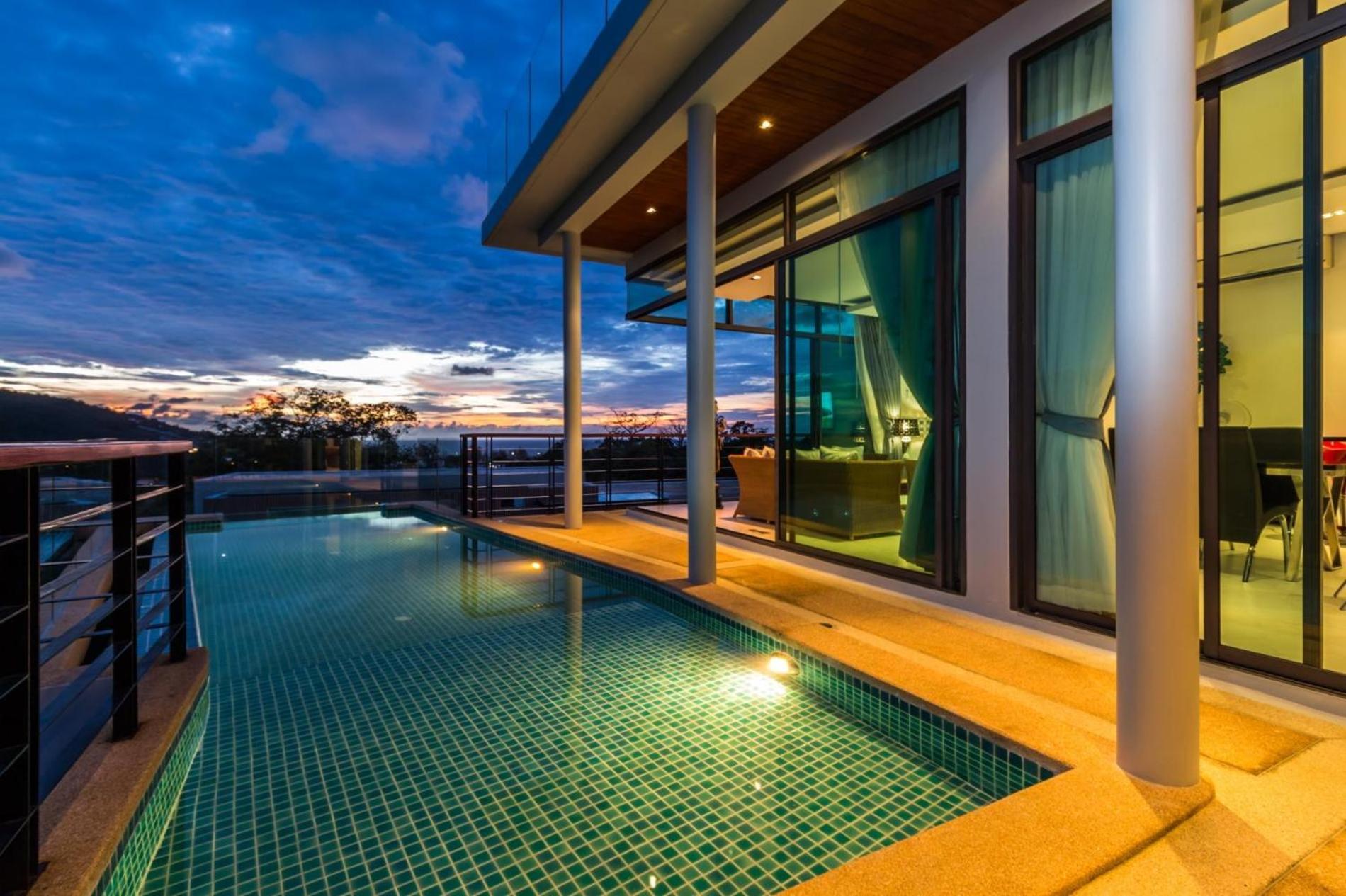 Sea View -private Pool, Jacuzzi, Maid *