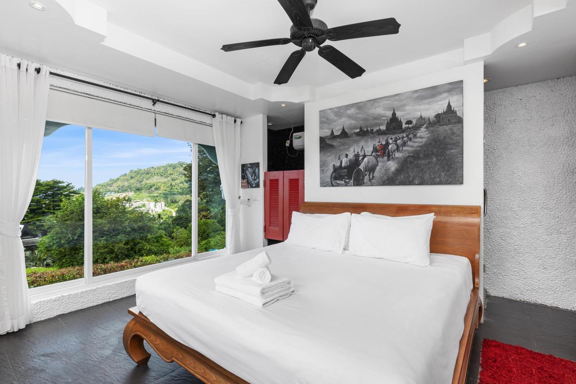 Vila Spectacular Ocean Views 8br Pool Sawan In Patong! Relax & Play - Billiard, Table Football, Gym & Sauna! Patong
