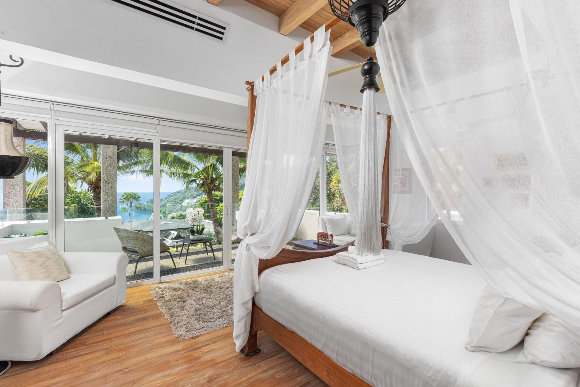 Spectacular Ocean Views 8br Pool Sawan In Patong! Relax & Play - Billiard, Table Football, Gym & Sauna!
