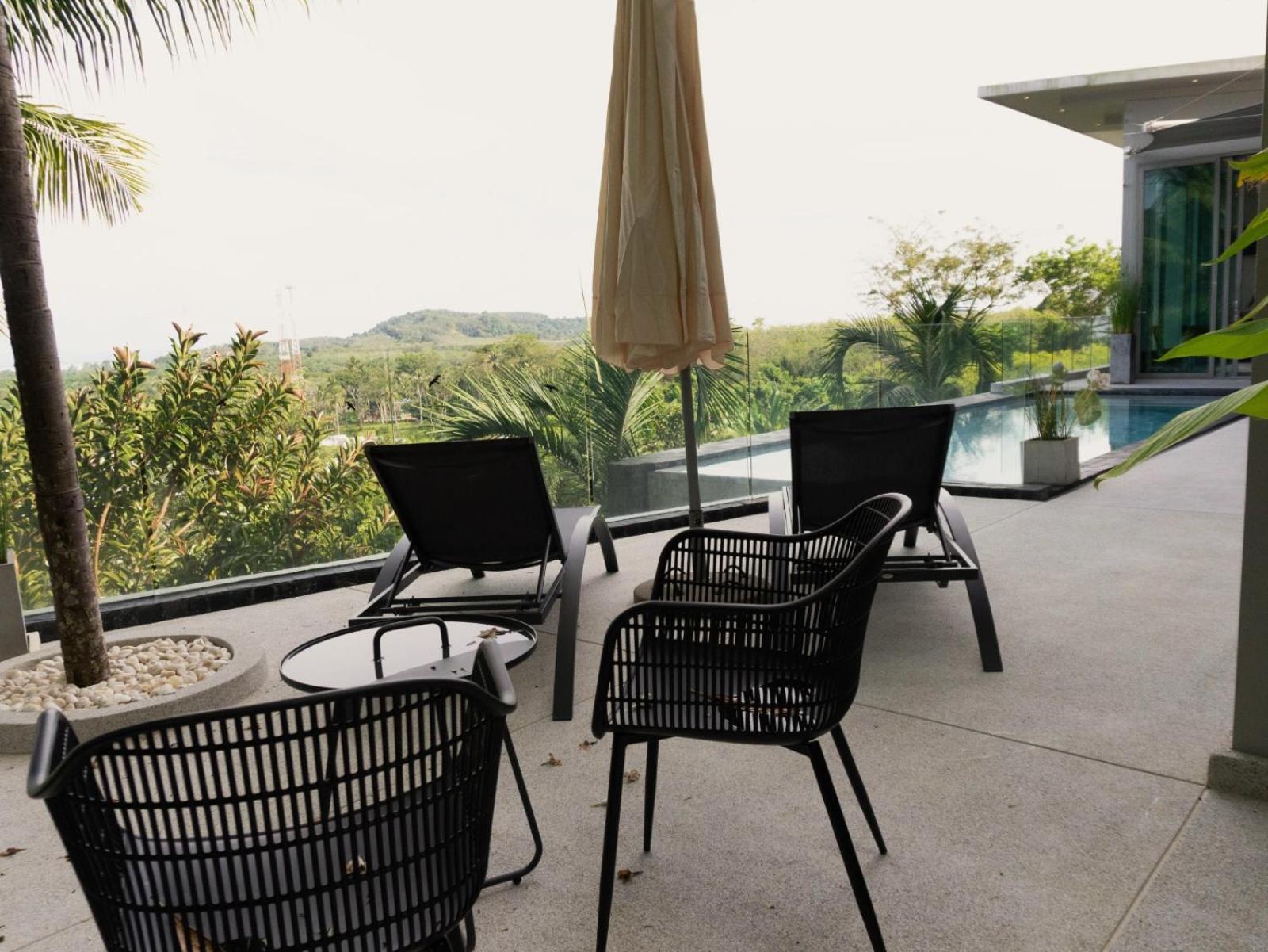Phuket 4-bedrooms Seaview 884m2 Private Xl Luxury Infinity Pool Pa Khlok