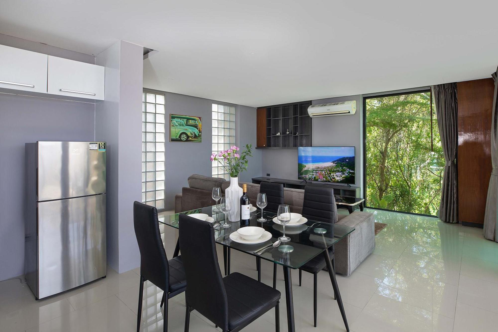 Sea View & Tropical Bliss - 2br Natural Touch A4 At Hill * Kamala Beach