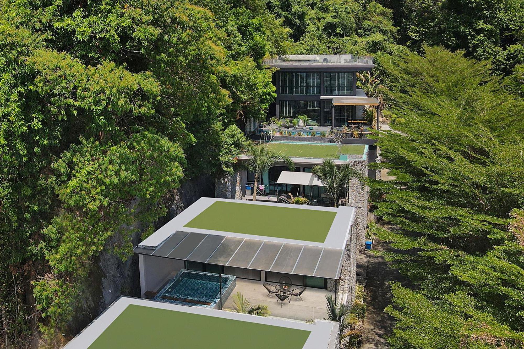Villa Sea View & Tropical Bliss - 2br Natural Touch A4 At Hill *