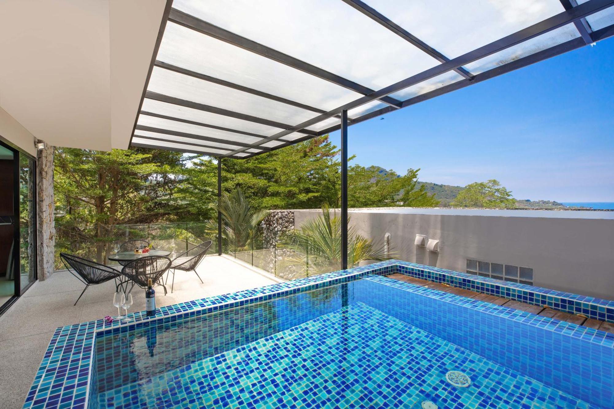 Villa Sea View & Tropical Bliss - 2br Natural Touch A4 At Hill *