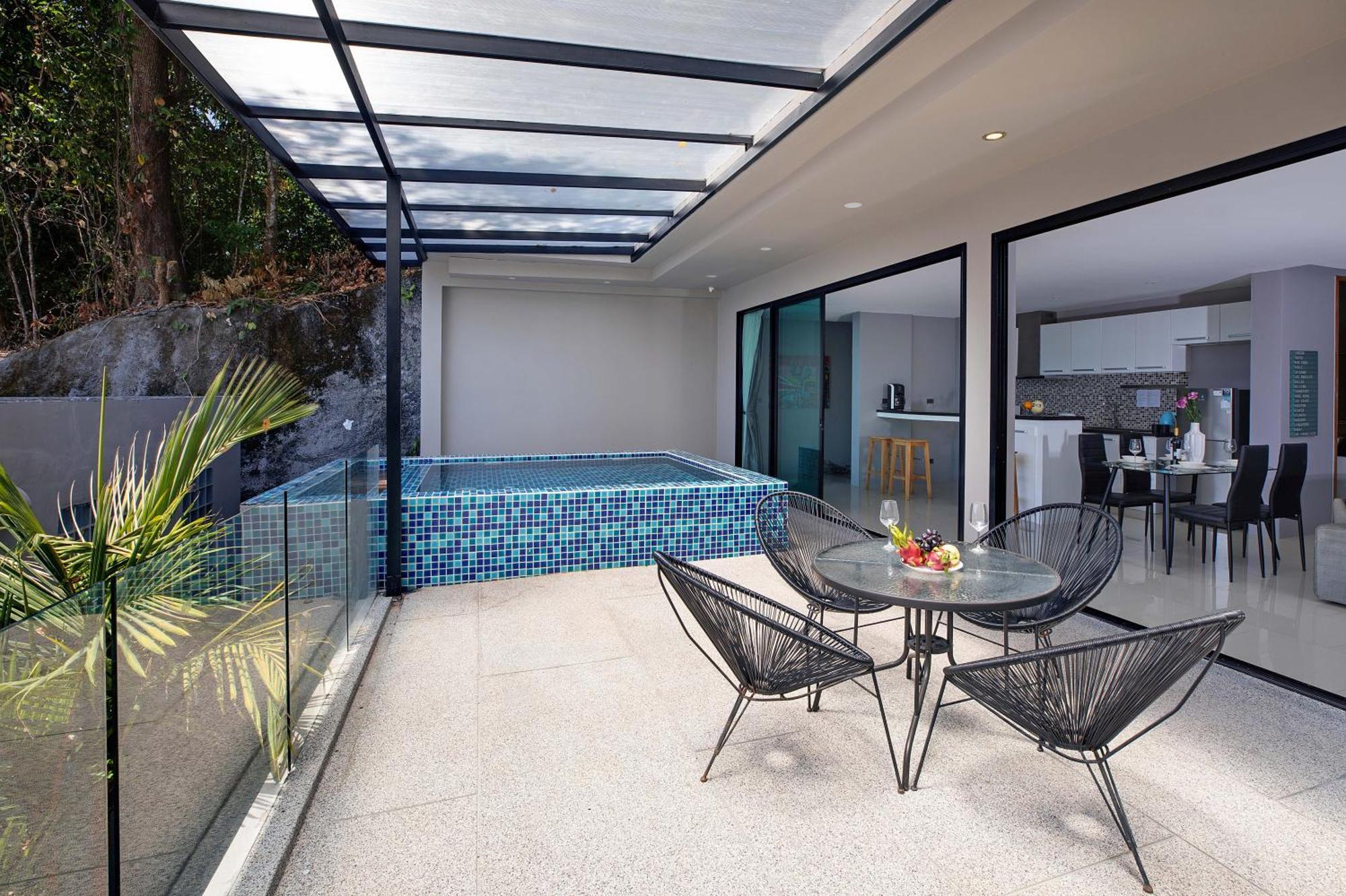 Villa Sea View & Tropical Bliss - 2br Natural Touch A4 At Hill Kamala Beach