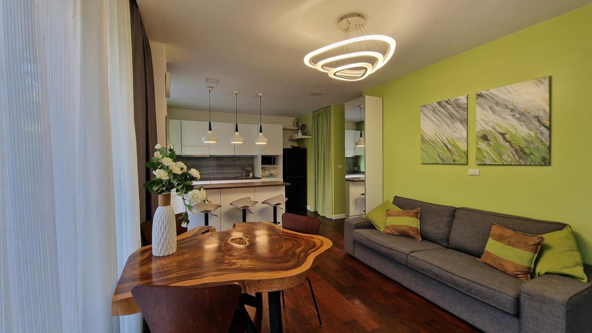 просторная с одной спальней Apartment