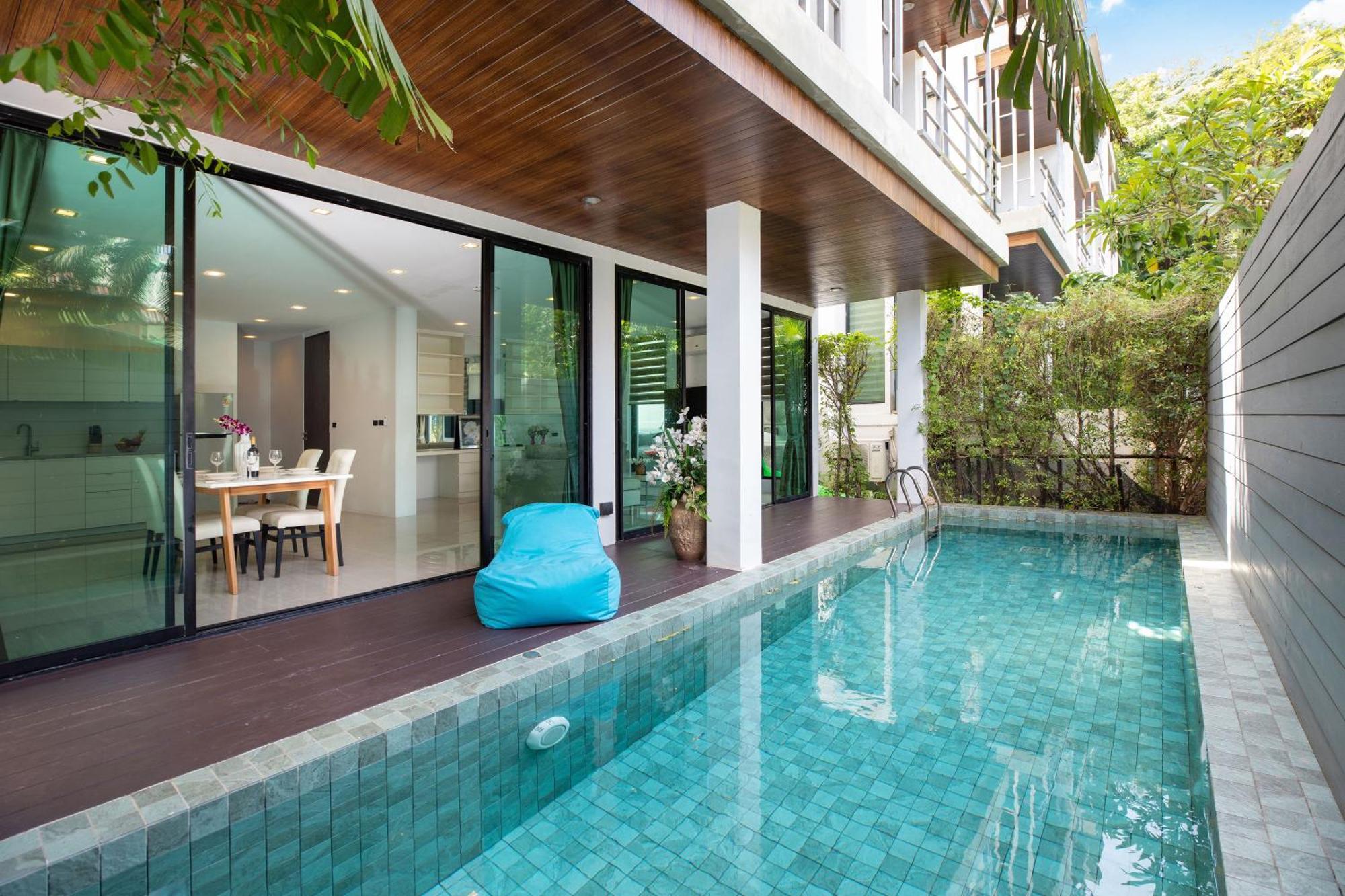 Lively At Vibrant Kata, 4br Pool B2 Near - Utk2 Villa Strand Kata