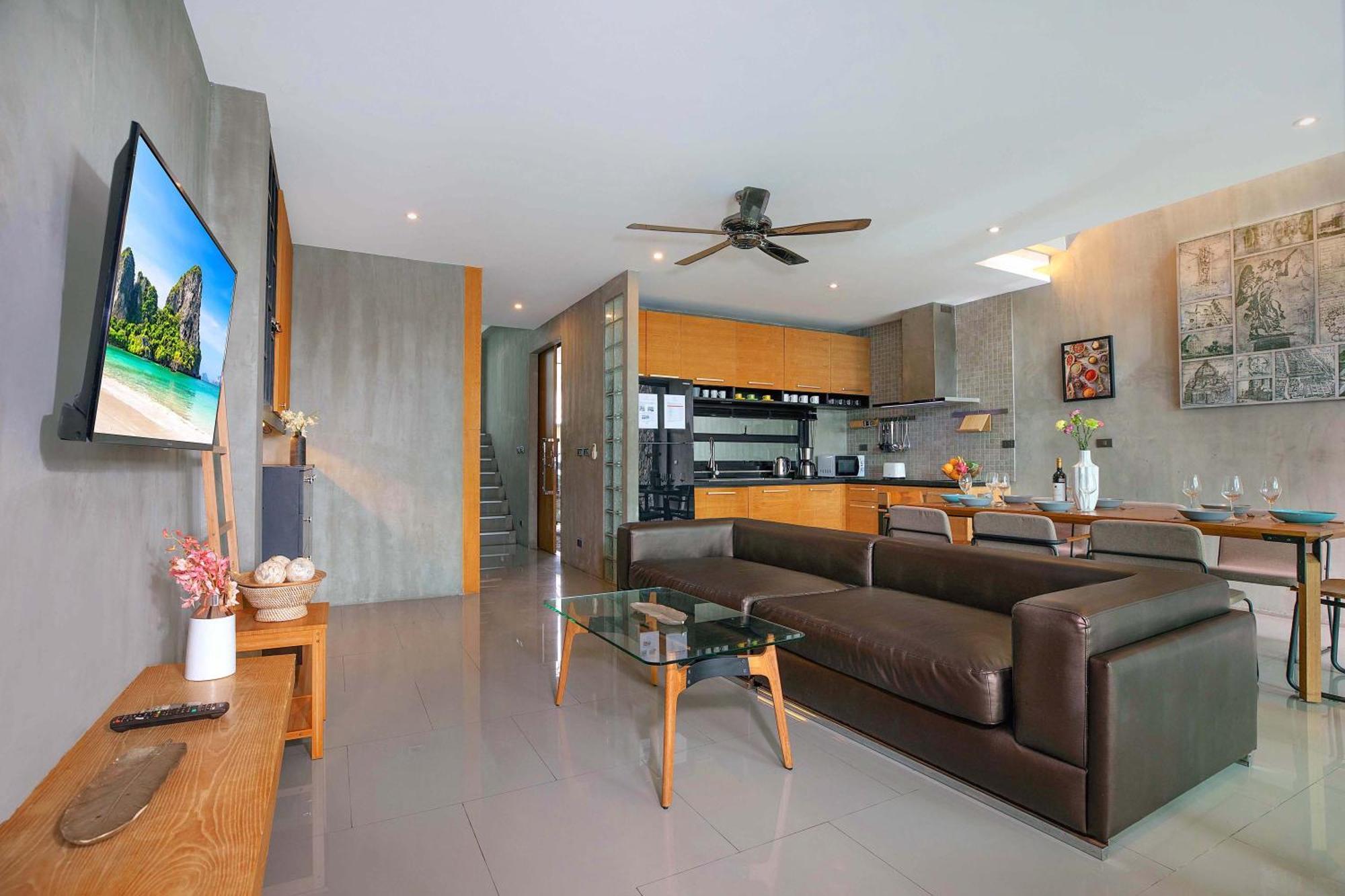 Private & Modern 4br Pool Otero, 3 Levels Of Comfort With Greenery Views, Kamala Beach