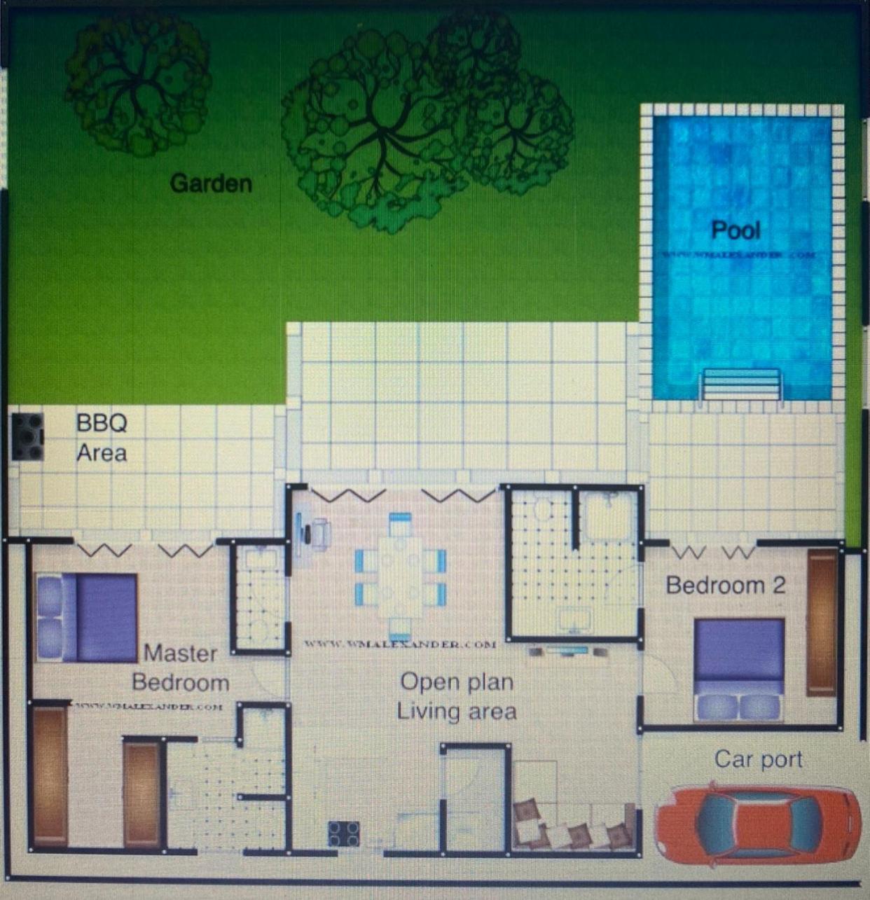 Cheloni 2 Bedrooms * Pantai Kamala