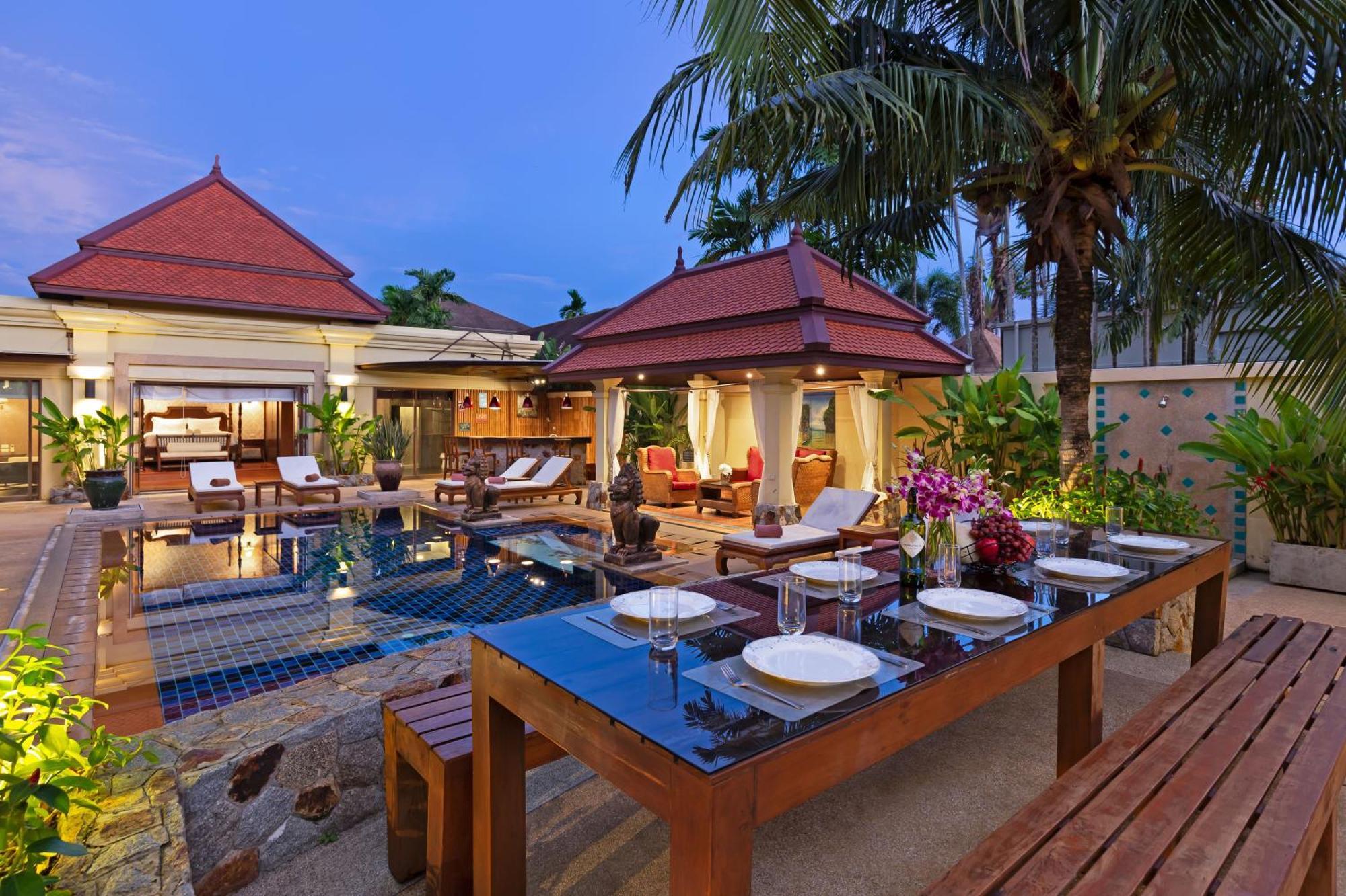 Extraordinary Courtyard 6br Pool Sri Suri, Naiharn Rawai